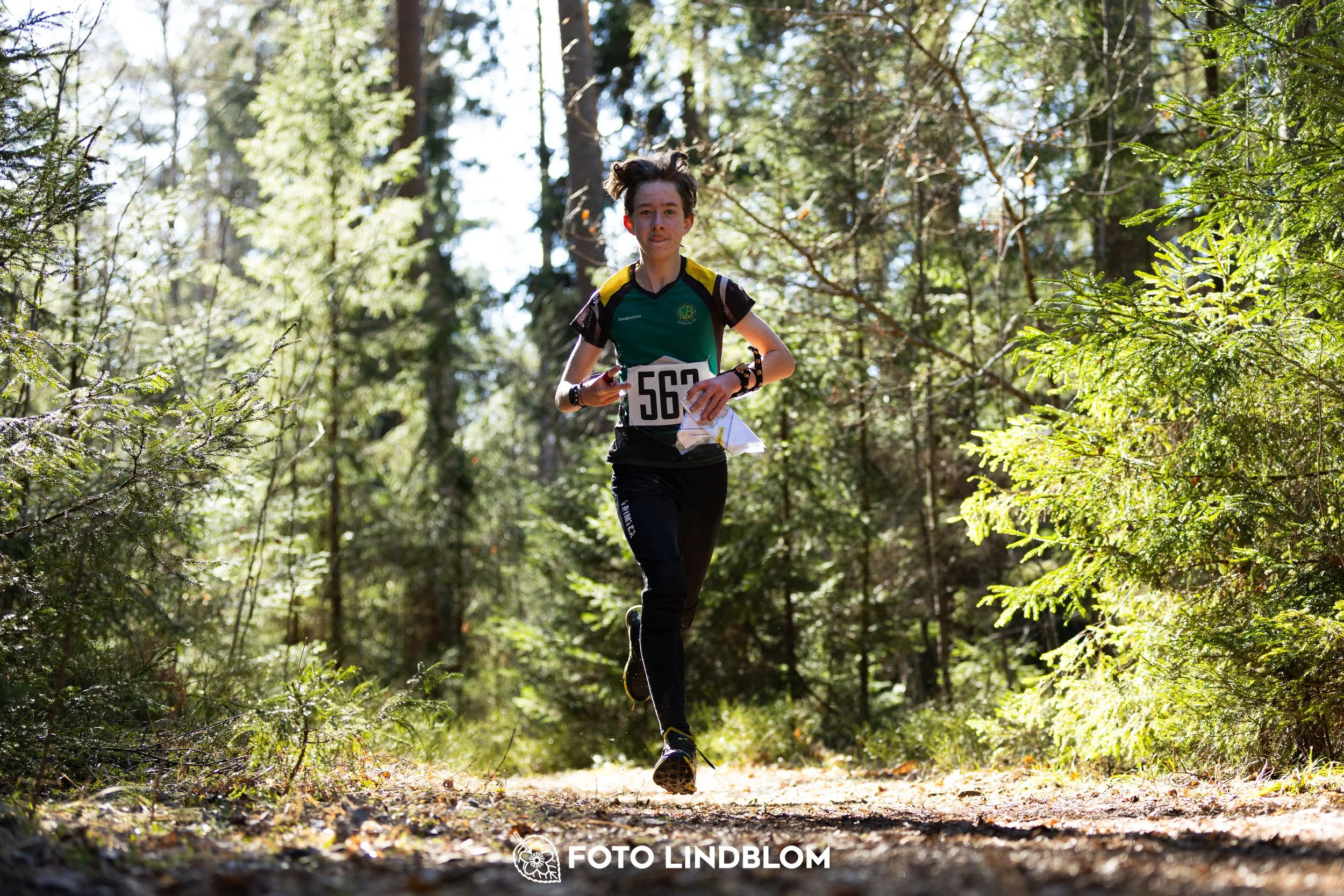 A moment from the 2026 Nyköpingsorienteringen orienteering race in Sweden, captured by Foto Lindblom.