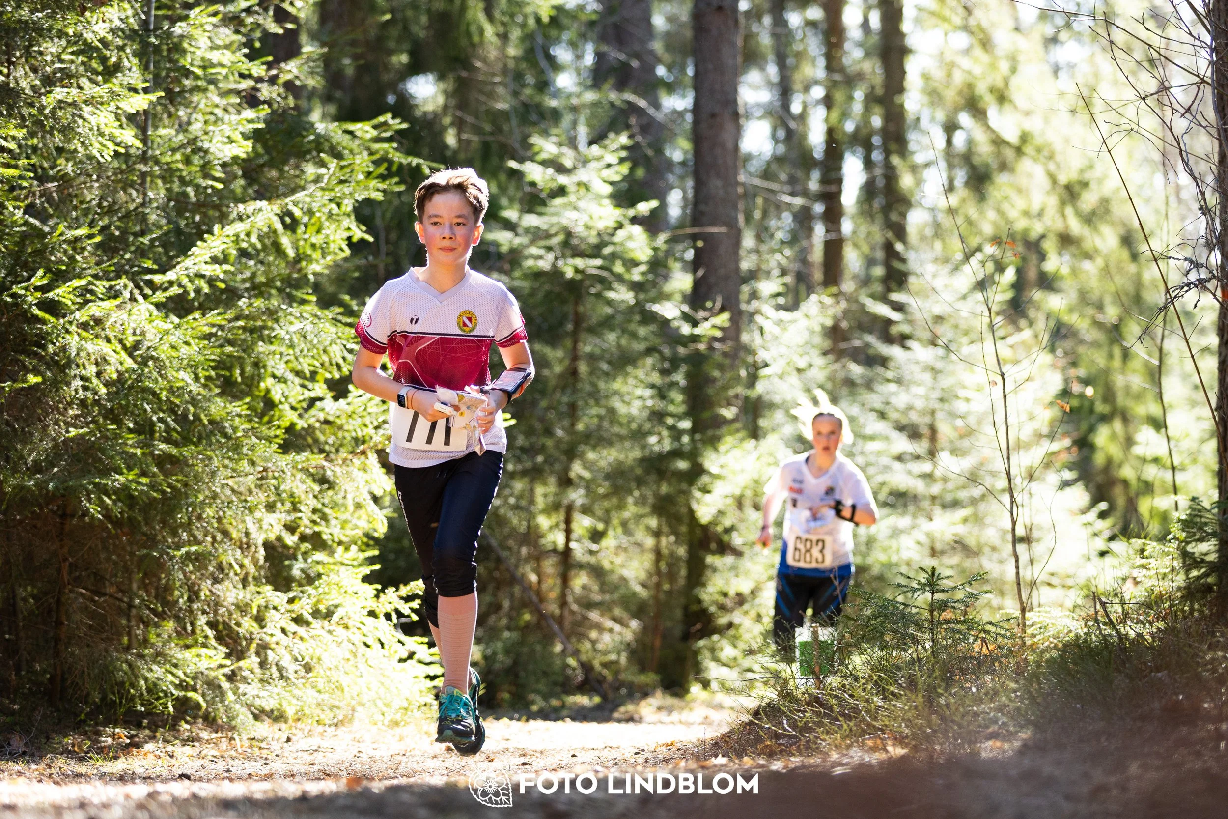 A moment from the 2026 Nyköpingsorienteringen orienteering race in Sweden, captured by Foto Lindblom.