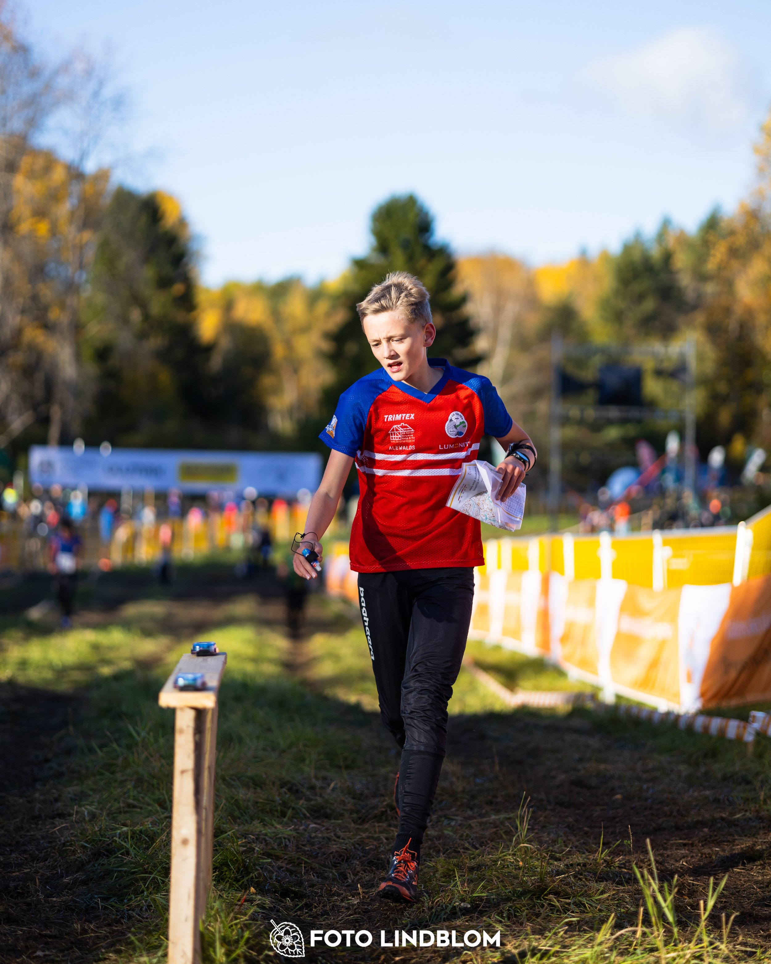 A picture from the 25-Manna orienteering event taken by Foto Lindblom