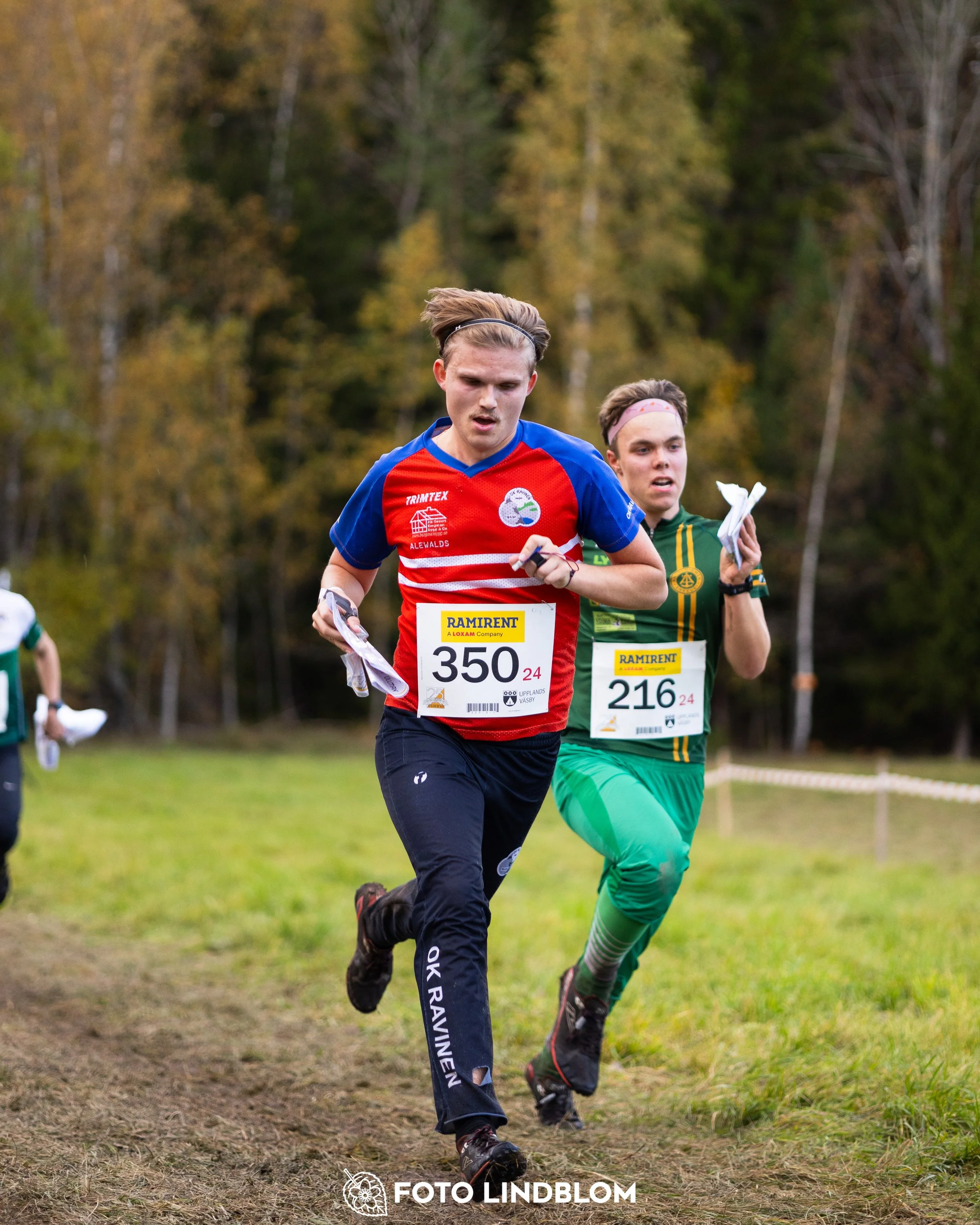 A picture from the 25-Manna orienteering event taken by Foto Lindblom