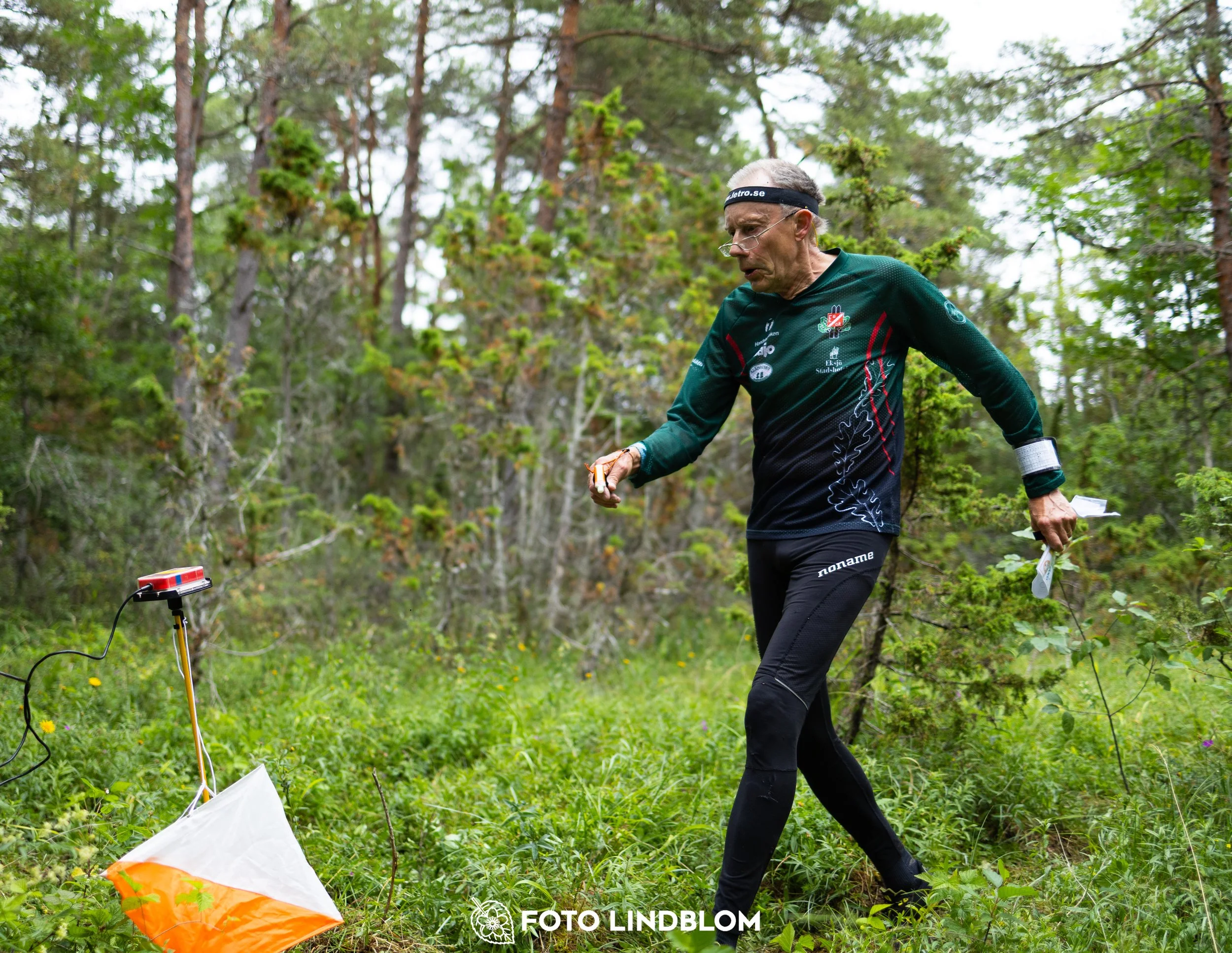 A picture from the Gotlands 3-Dagars orienteering competition