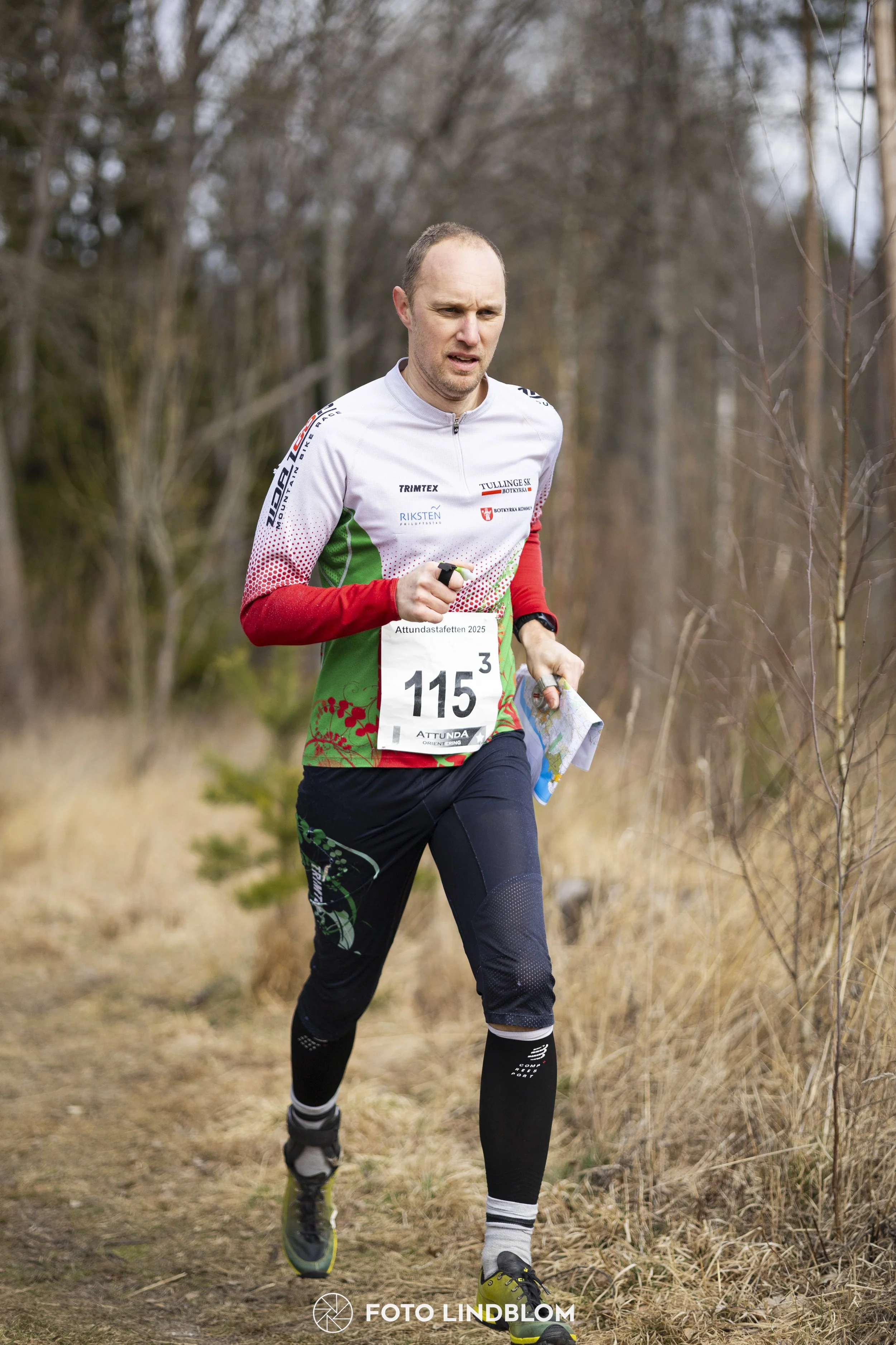 A picture from the orienteering relay competition "Attundastafetten"
