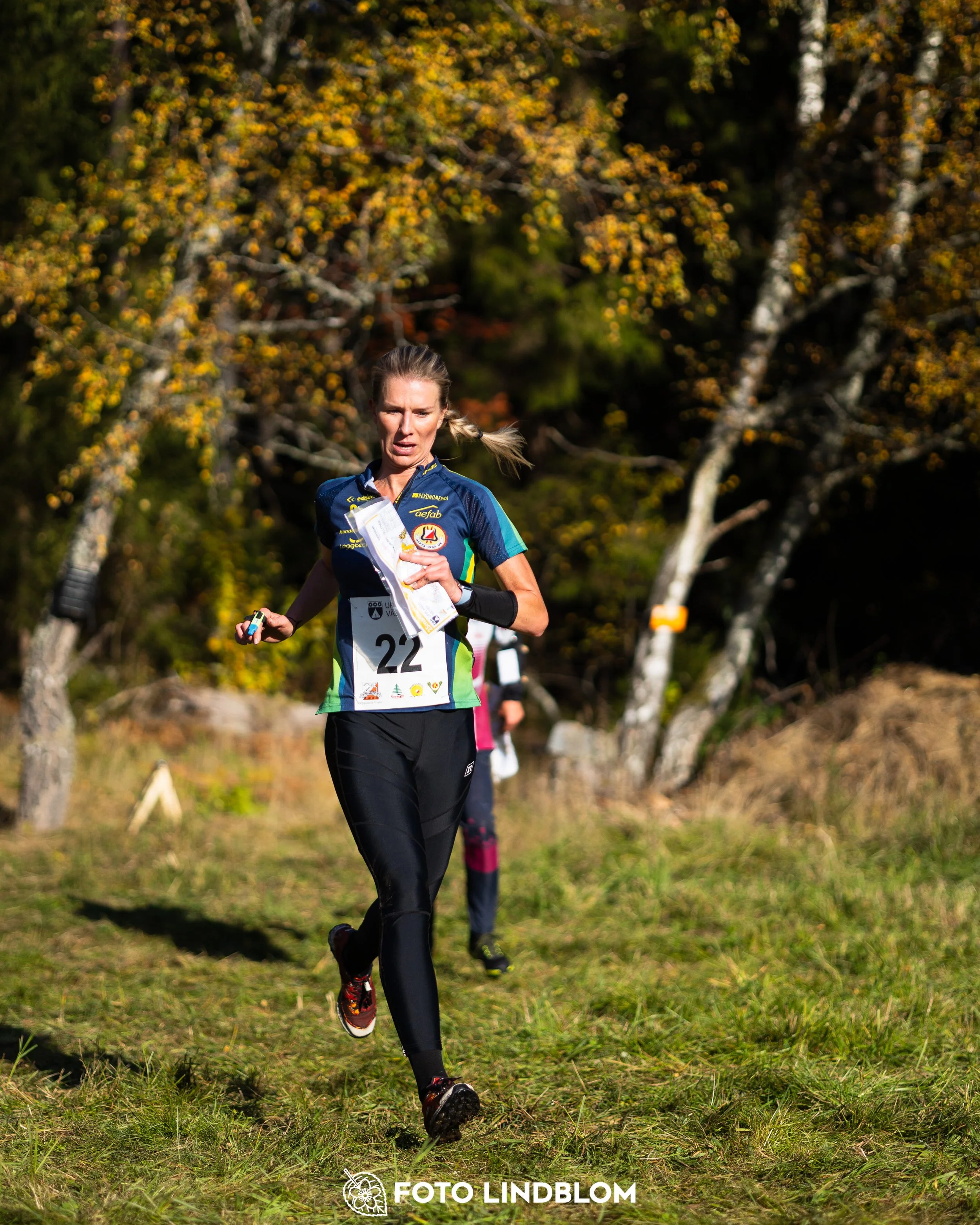 A picture from the 25-Manna orienteering event taken by Foto Lindblom