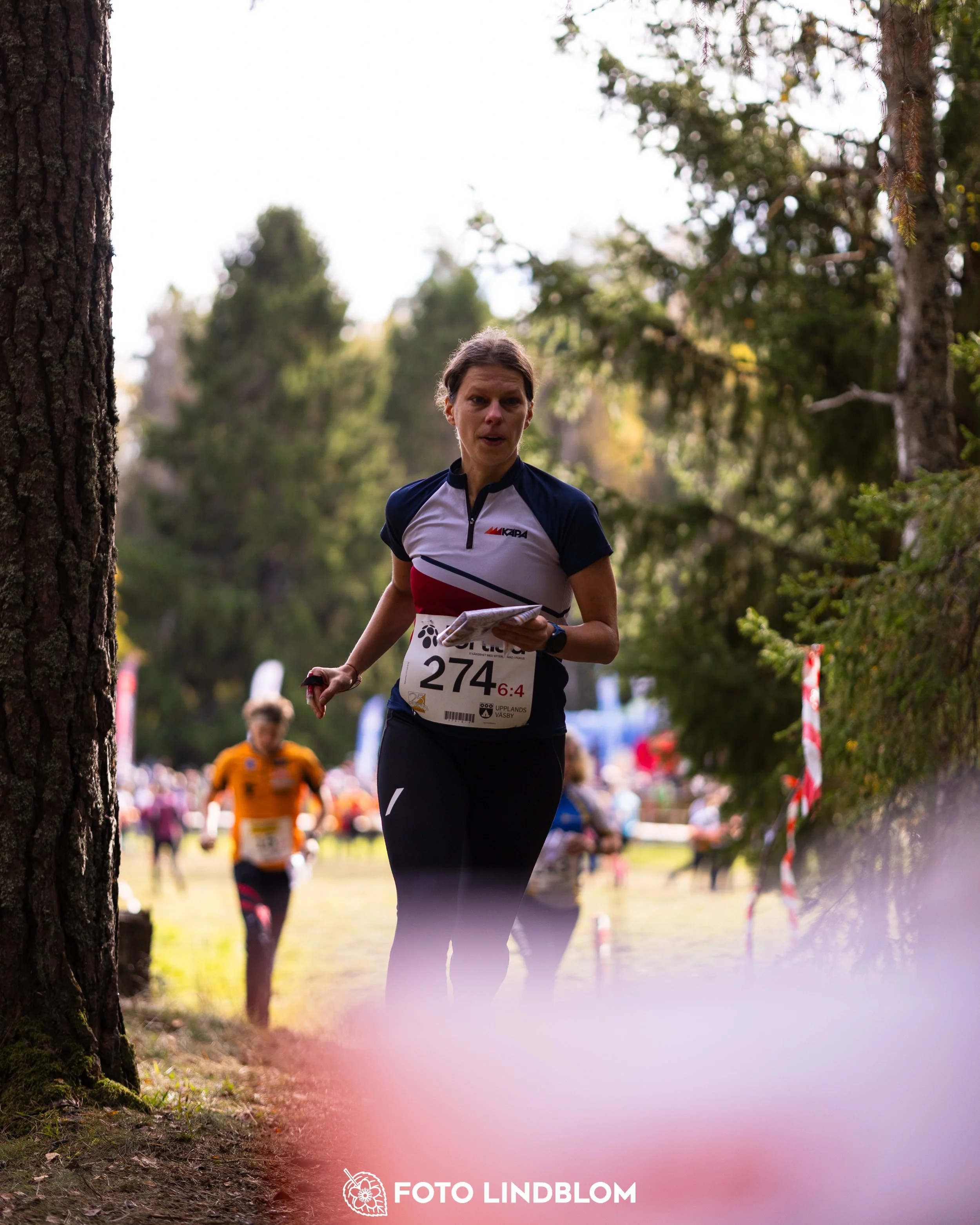 A picture from the 25-Manna orienteering event taken by Foto Lindblom