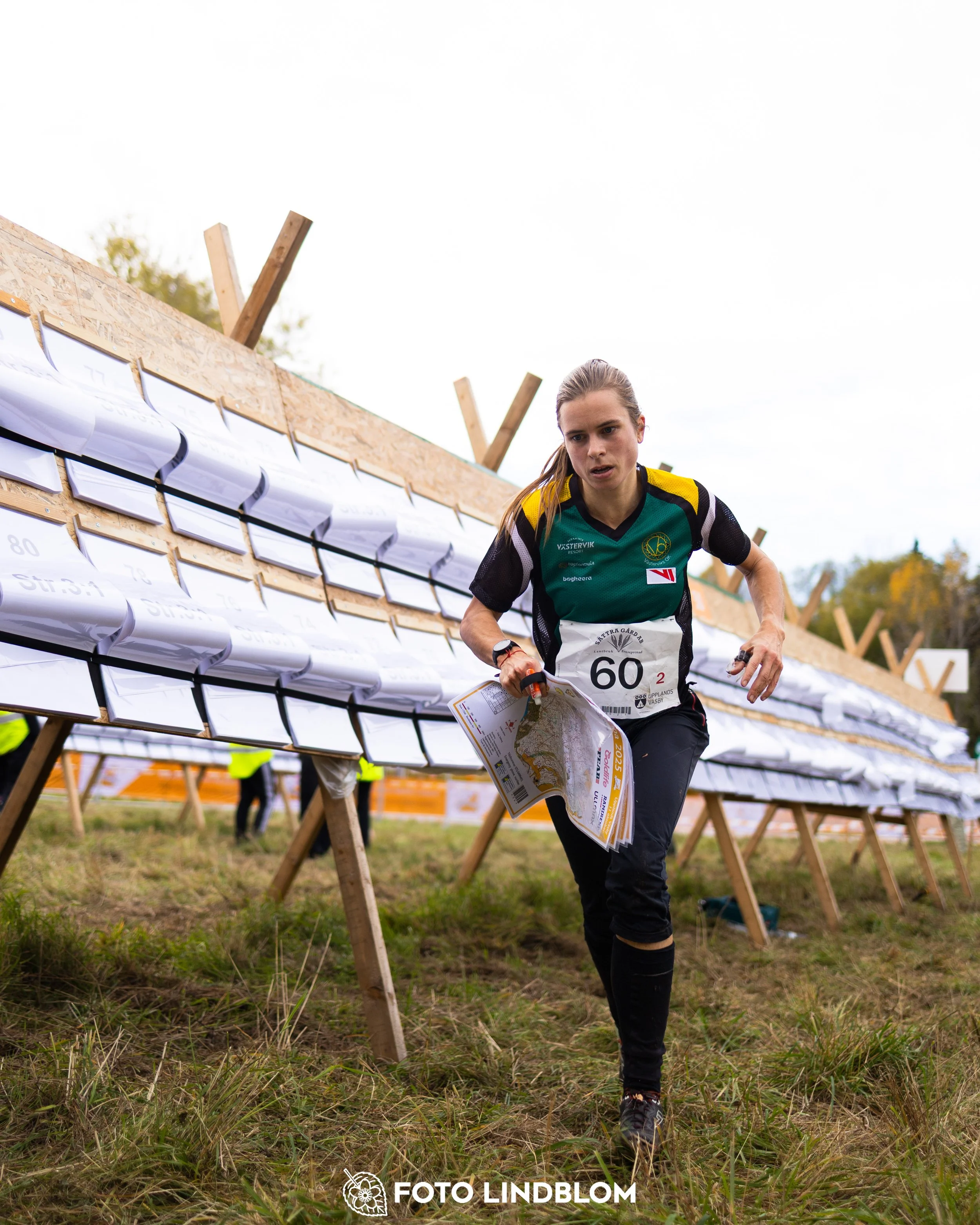 A picture from the 25-Manna orienteering event taken by Foto Lindblom