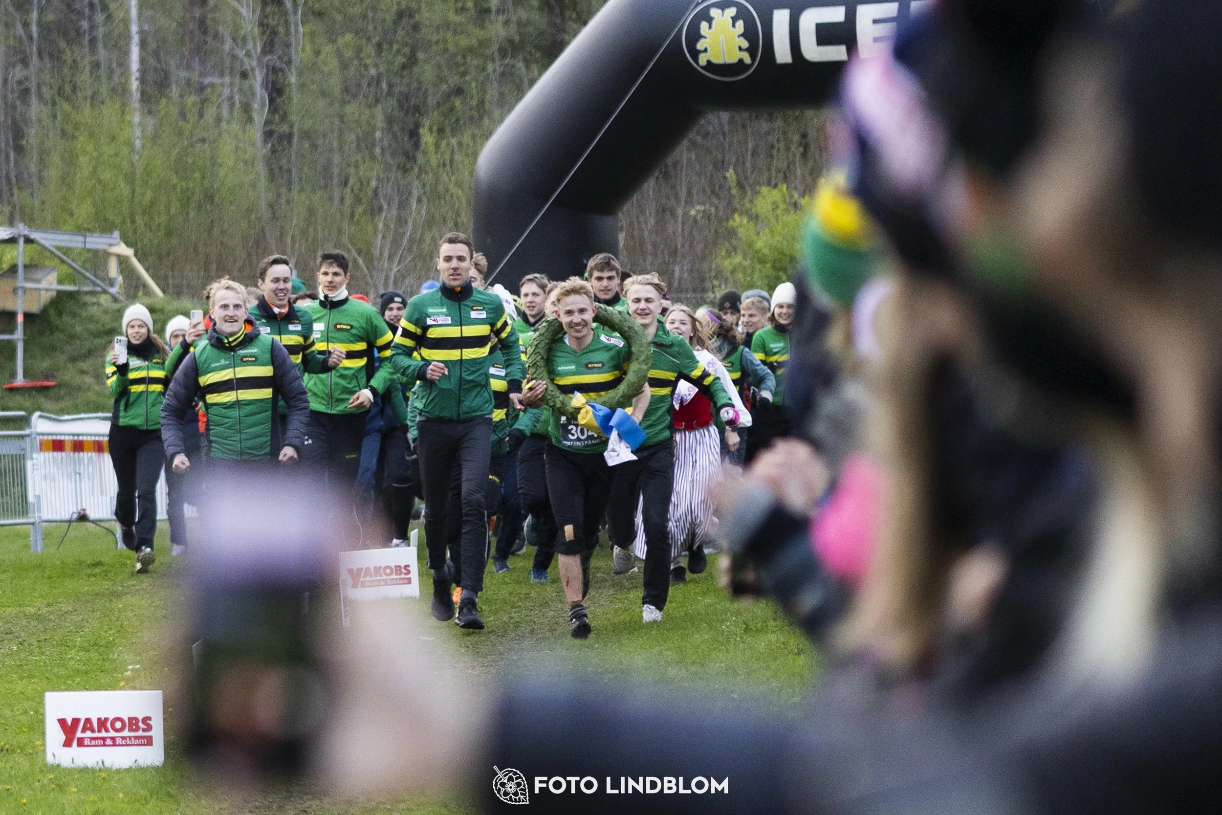 A picture from the 10-Mila orienteering competition