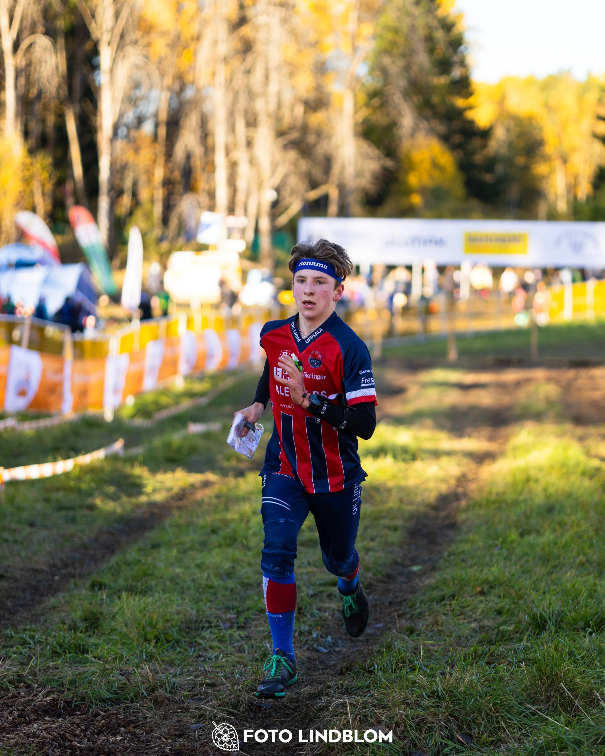 A picture from the 25-Manna orienteering event taken by Foto Lindblom