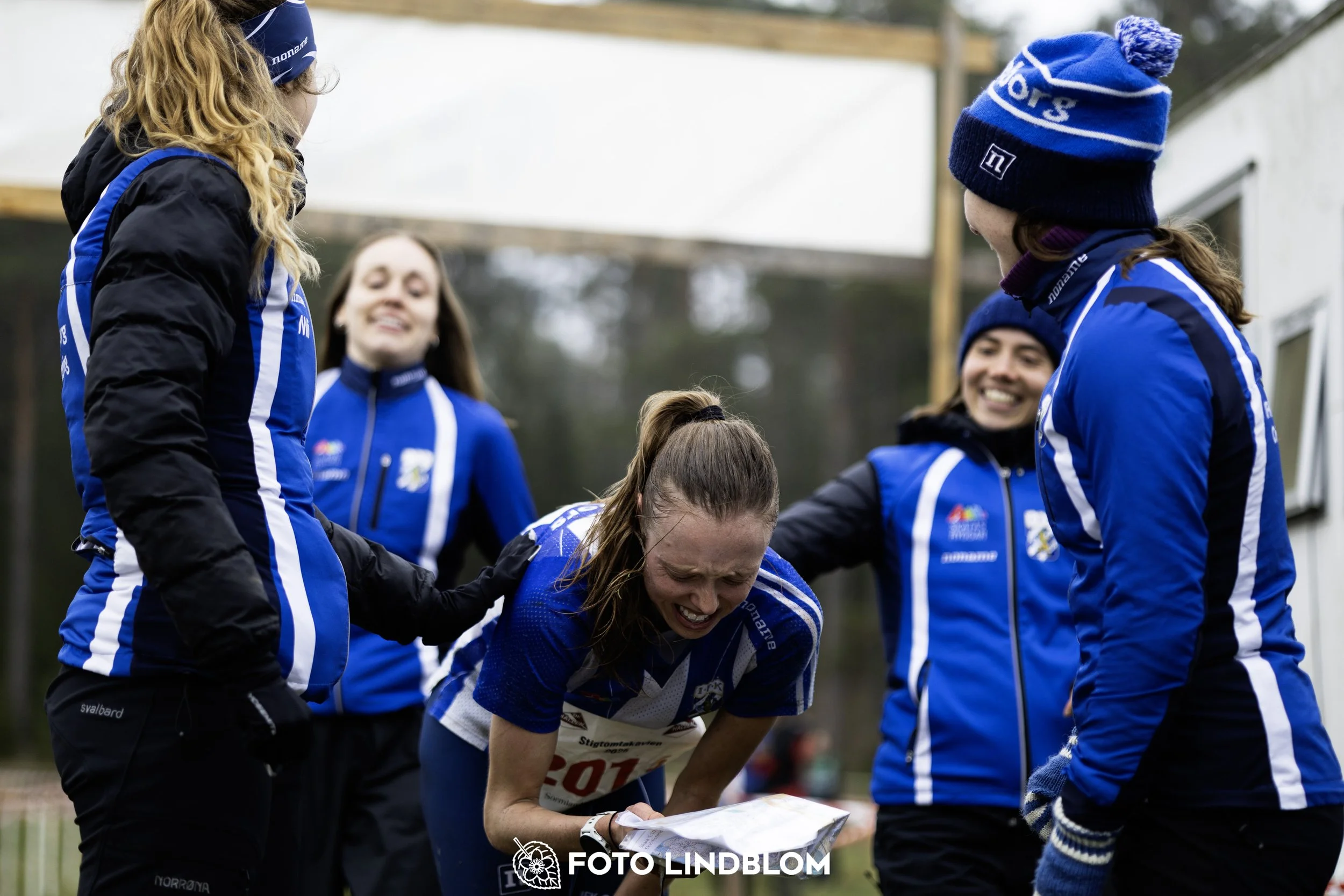 A picture from the orienteering relay competition "Stigtomtakavlen"
