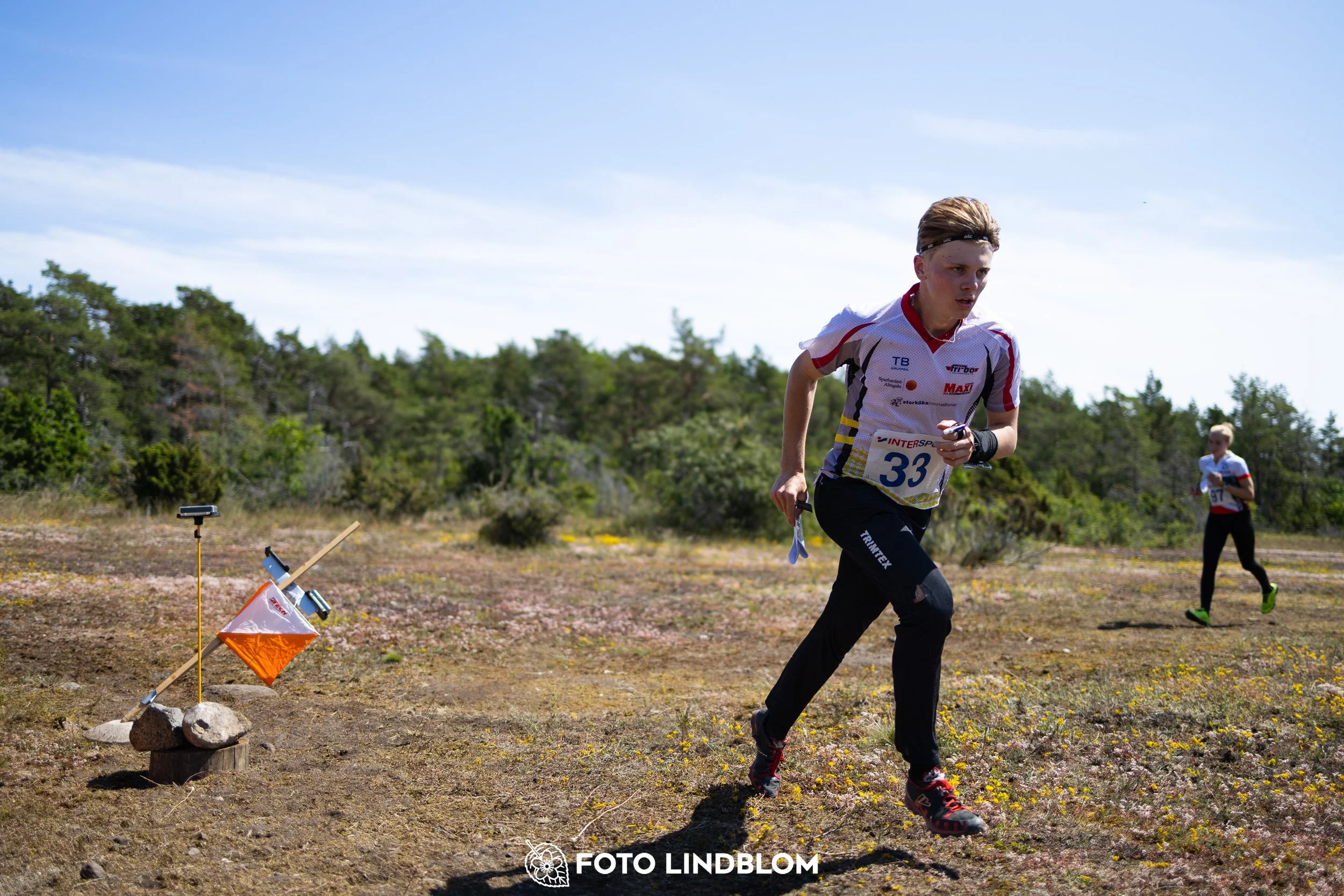 A picture from the Gotlands 3-Dagars orienteering competition