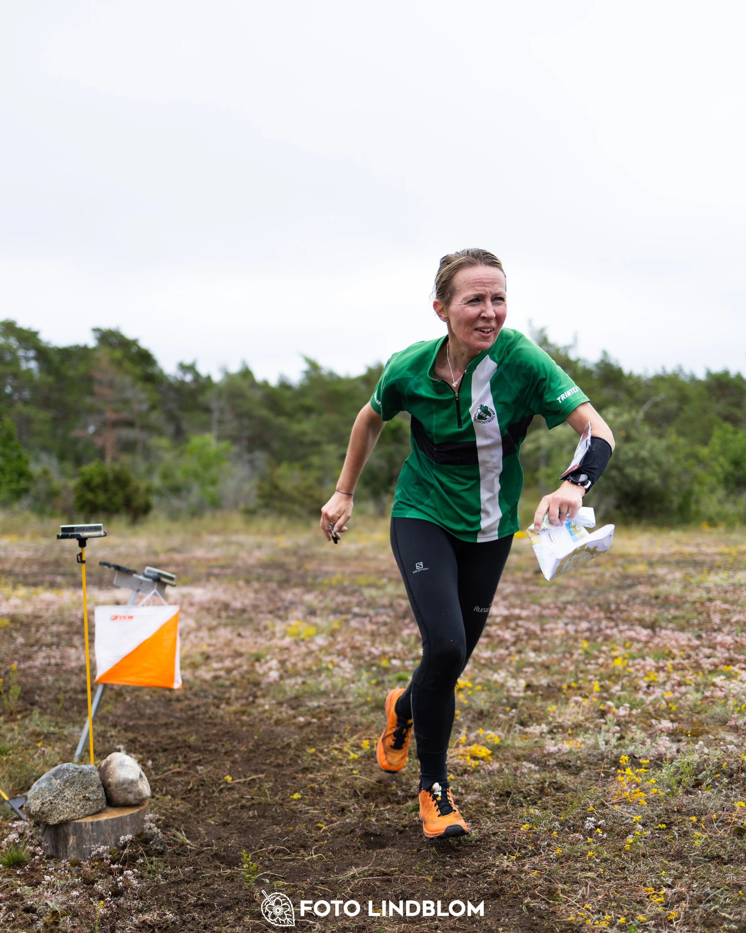 A picture from the Gotlands 3-Dagars orienteering competition