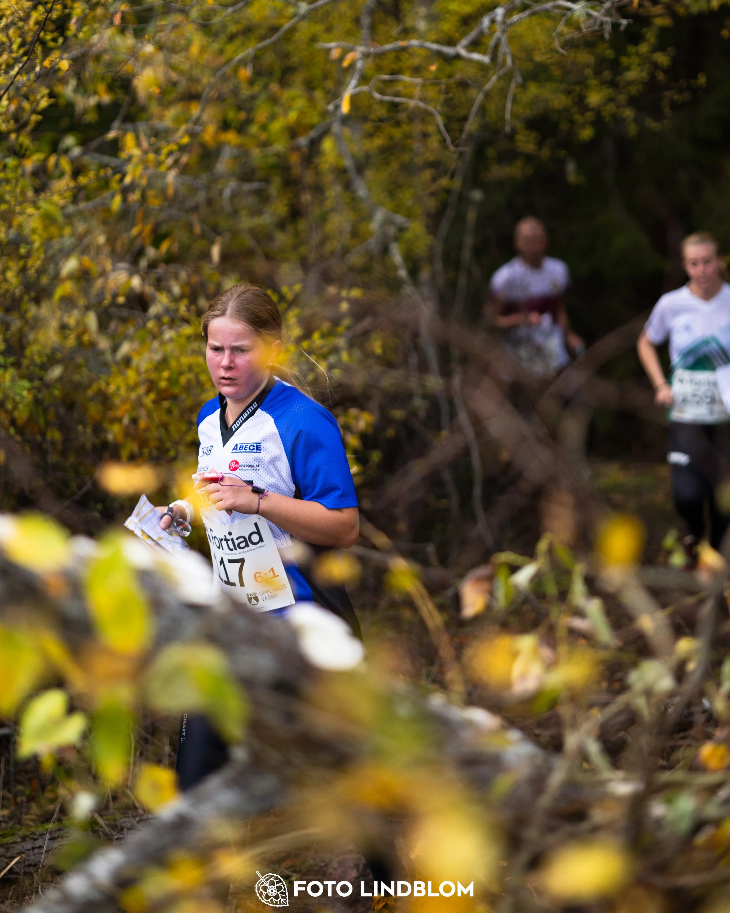 A picture from the 25-Manna orienteering event taken by Foto Lindblom