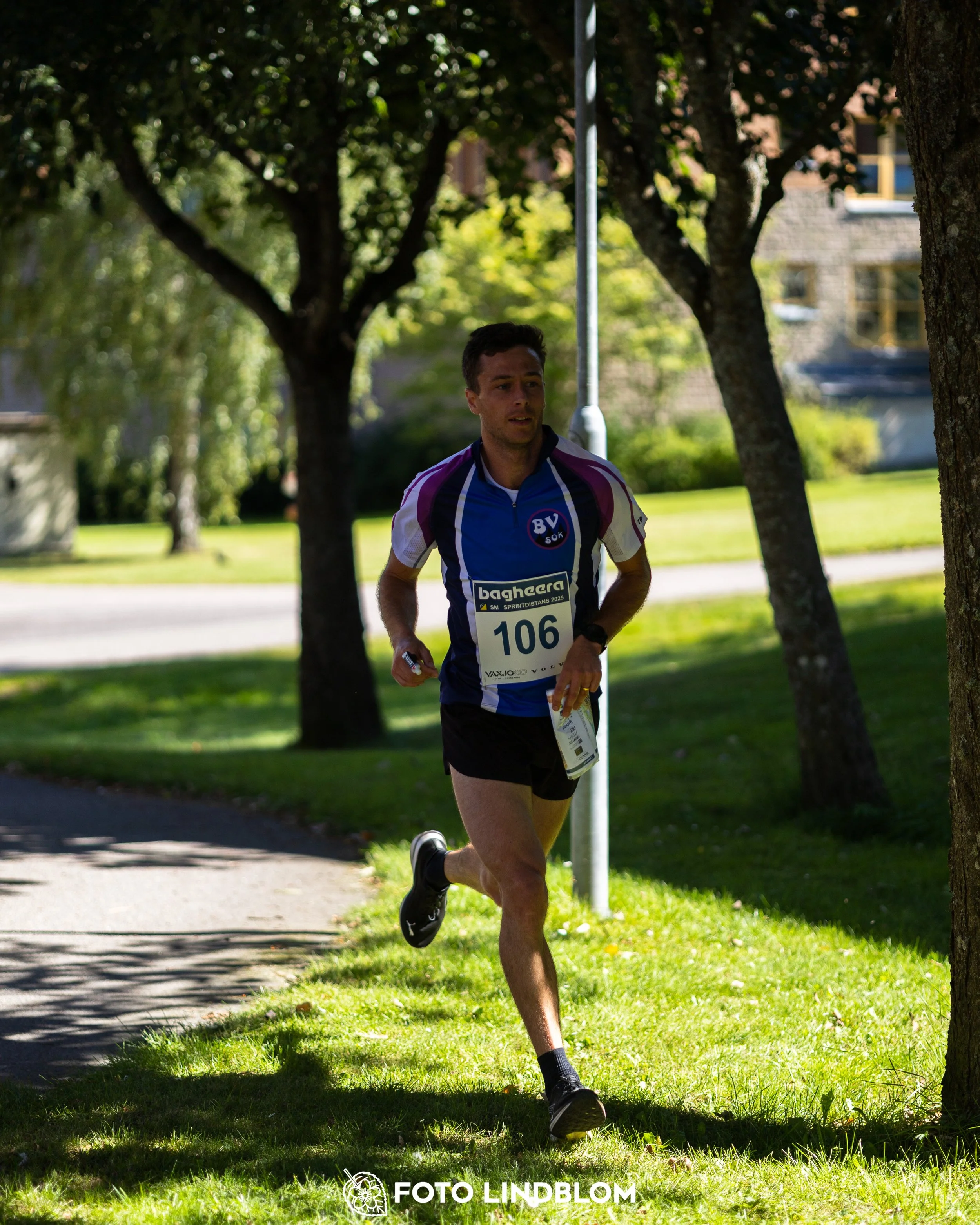 A picture from the Swedish national championship in knock out orienteering  taken by Foto Lindblom