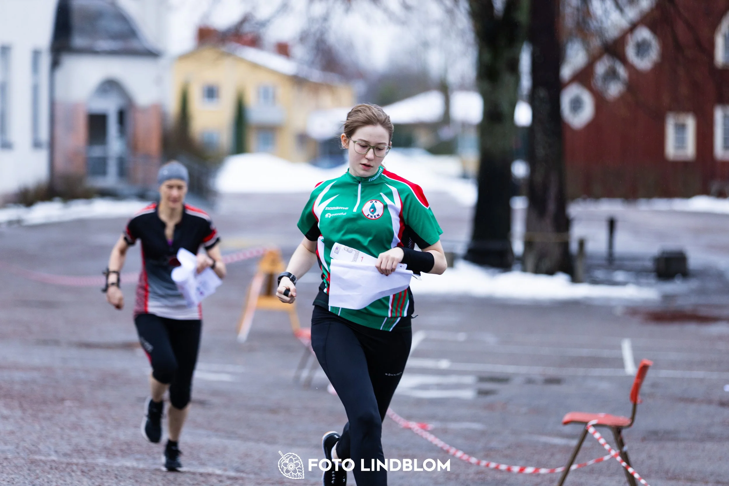 A picture from the indoor orienteering event Viken Indoor taken by Foto Lindblom