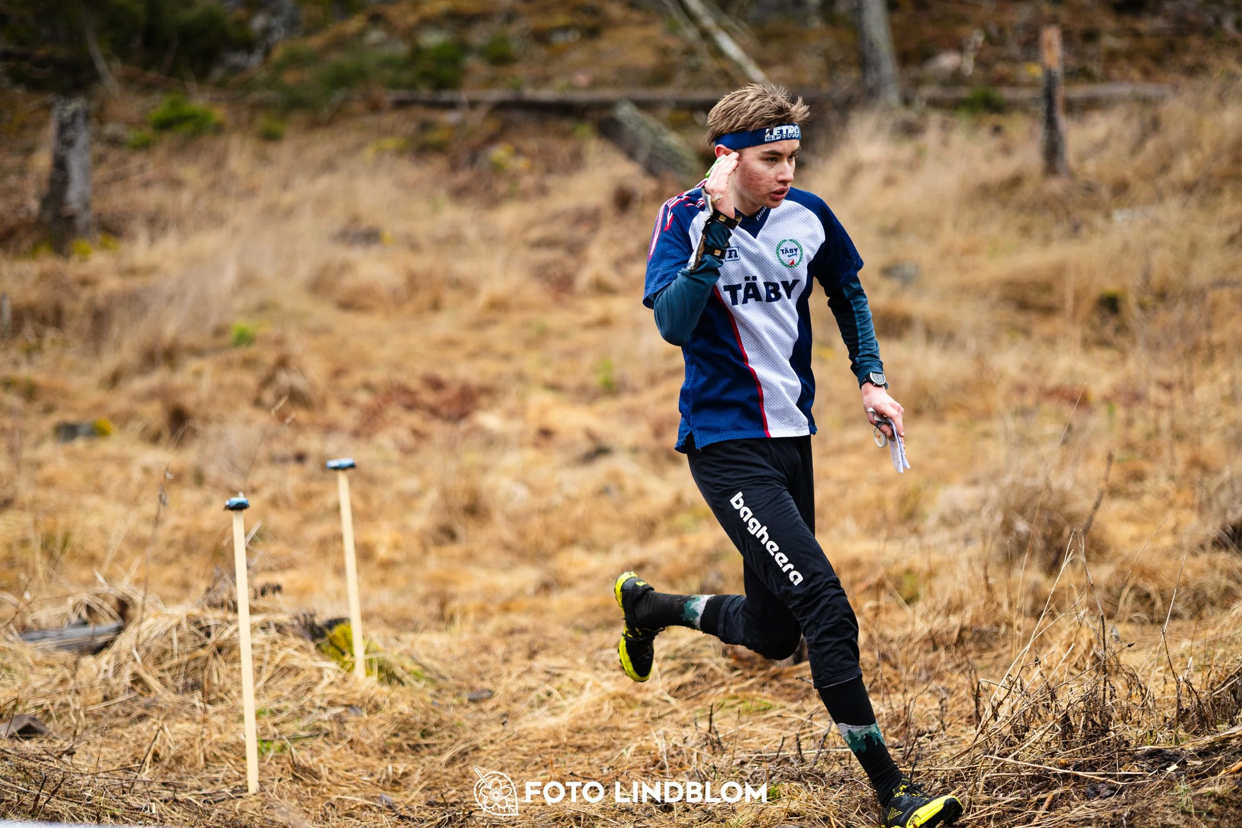 A photo from the Swedish League orienteering competition in Kolmården spring 2026, captured by Foto Lindblom.