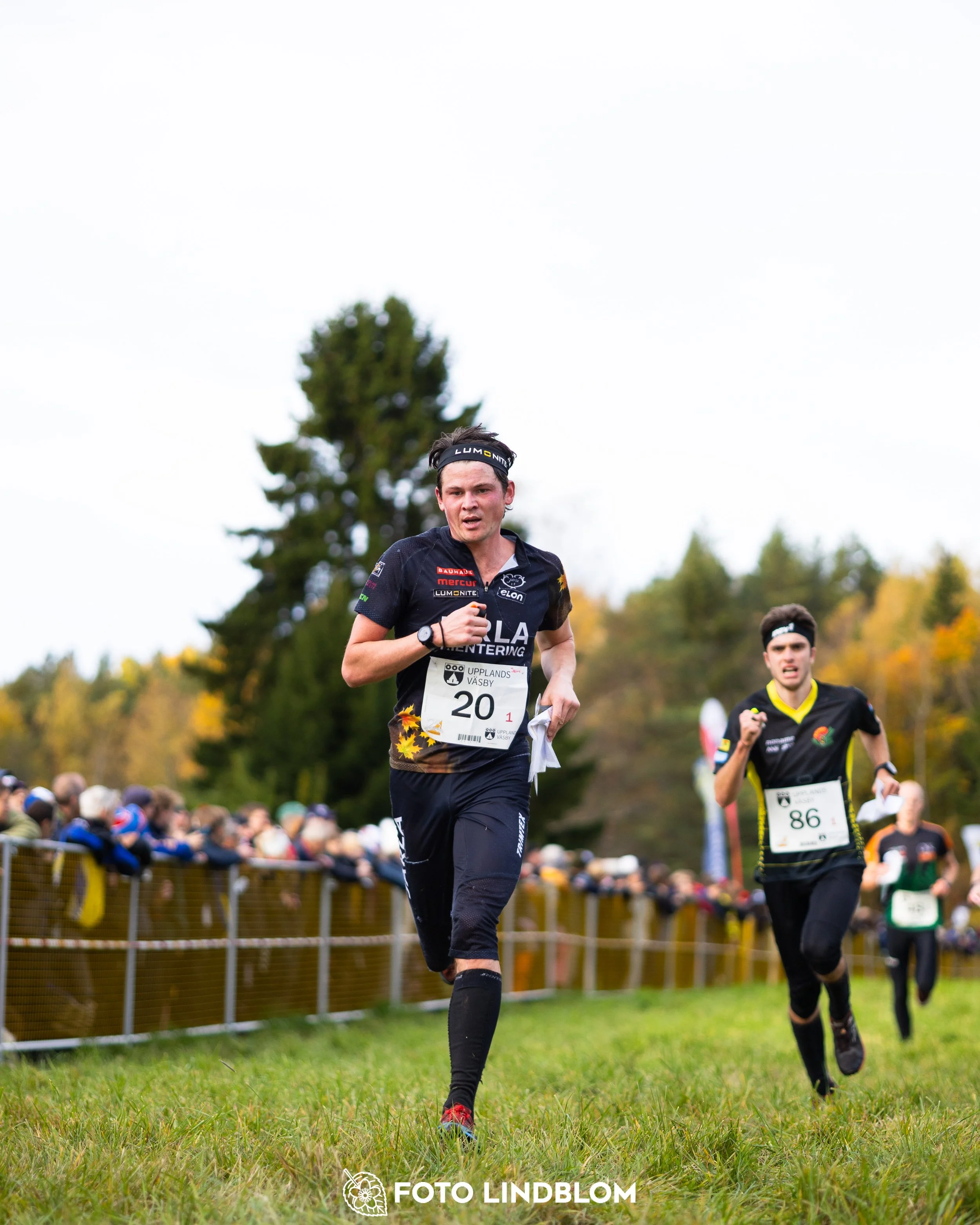 A picture from the 25-Manna orienteering event taken by Foto Lindblom
