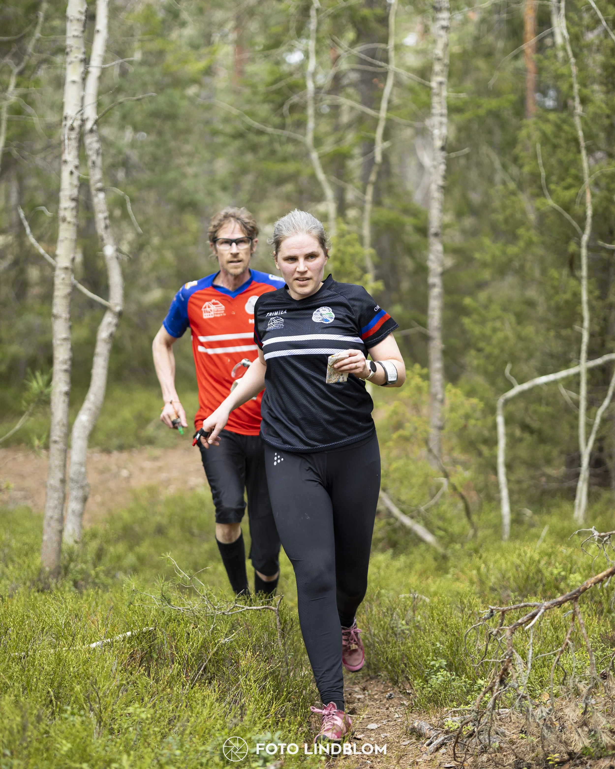 A picture from the orienteering competition "Orminge Medeln"