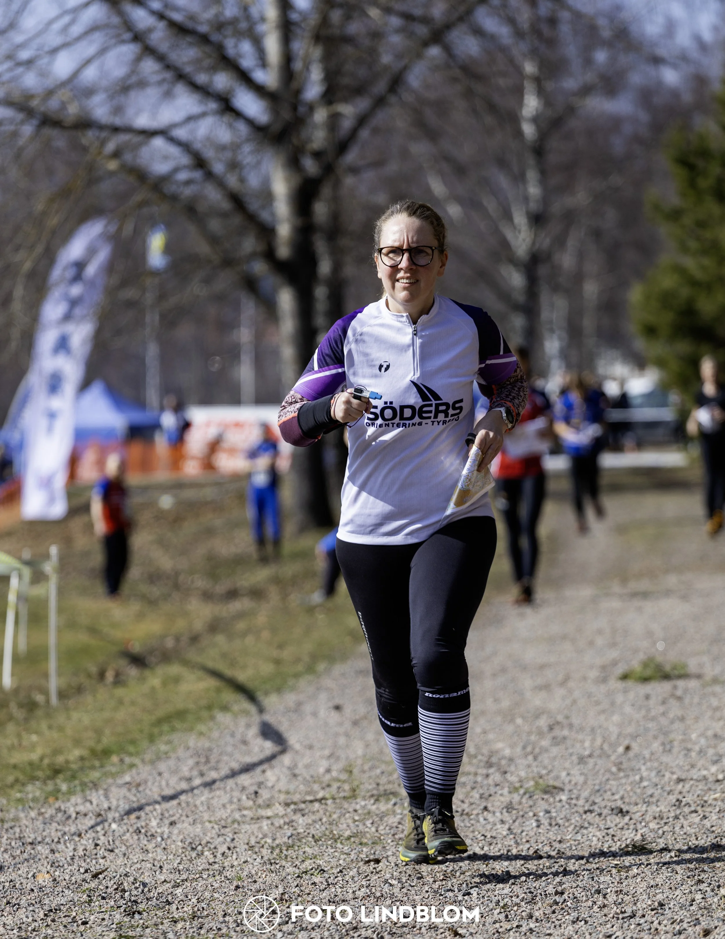 A picture from the orienteering relay competition "Måsen Staffeten"