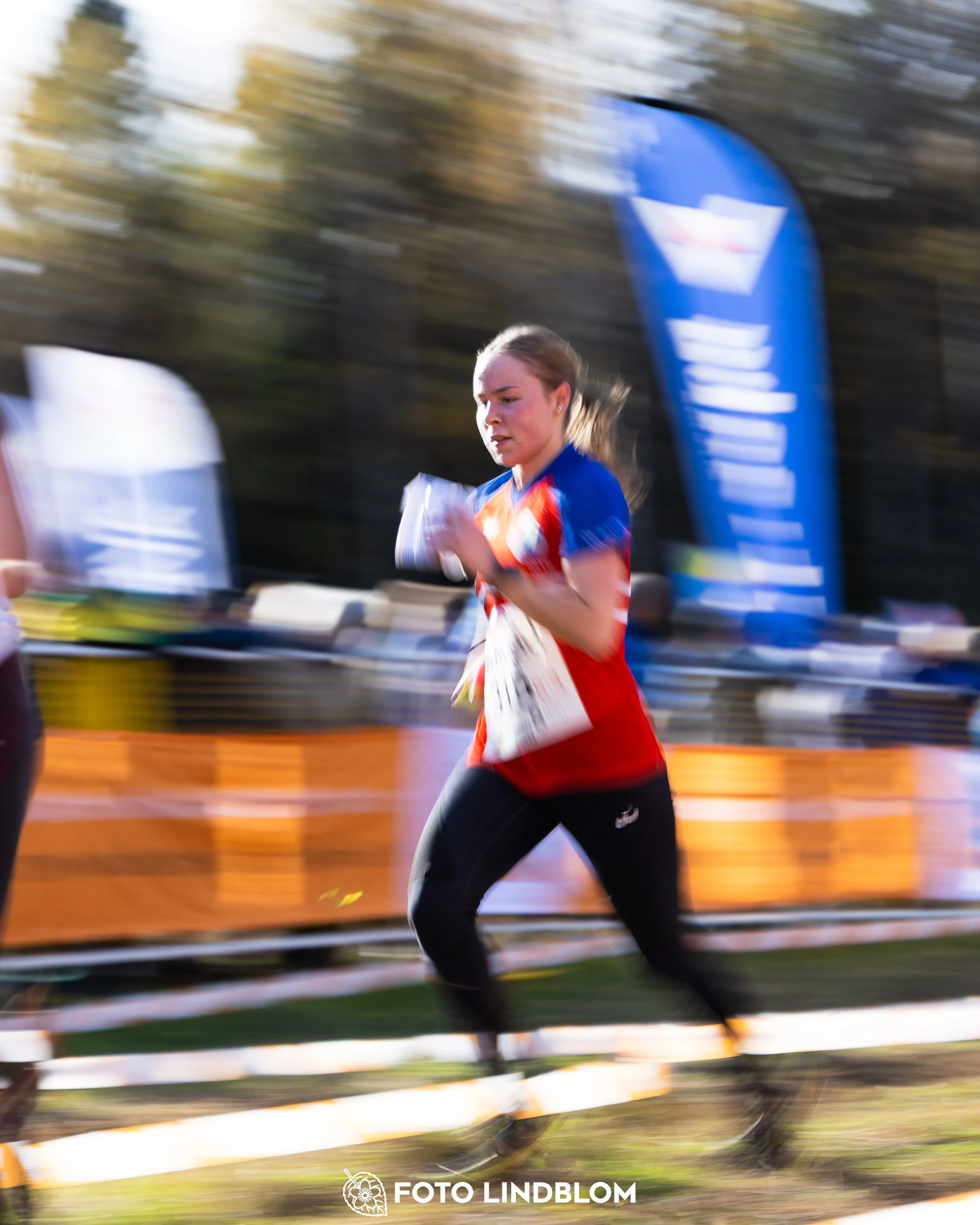A picture from the 25-Manna orienteering event taken by Foto Lindblom