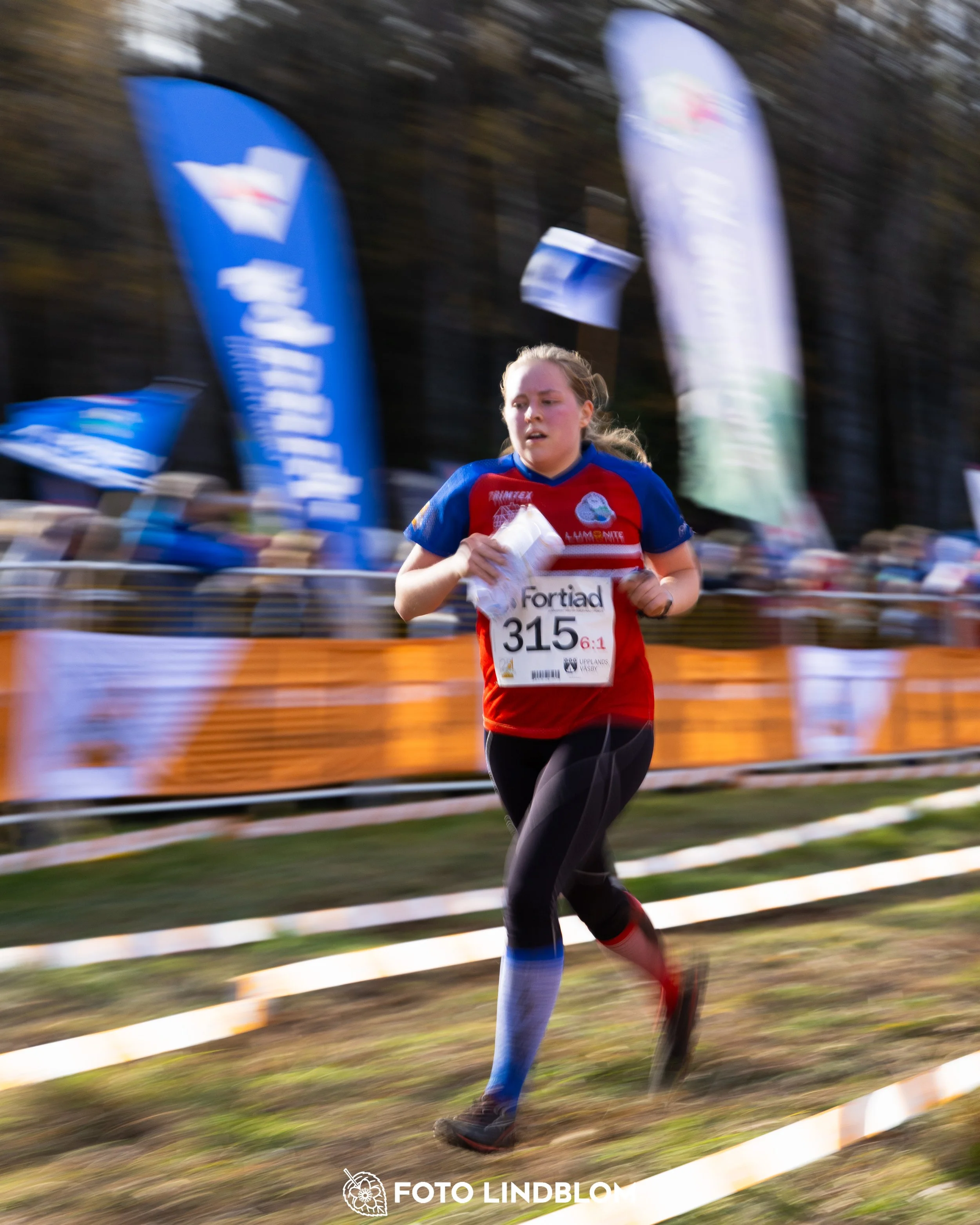 A picture from the 25-Manna orienteering event taken by Foto Lindblom