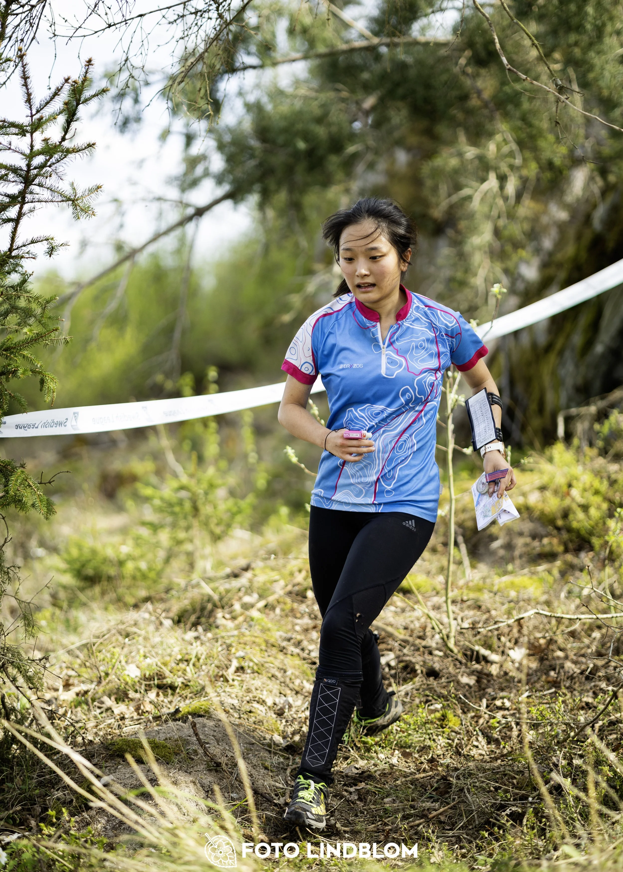 A picture from the third stage of the Swedish League orienteering competition