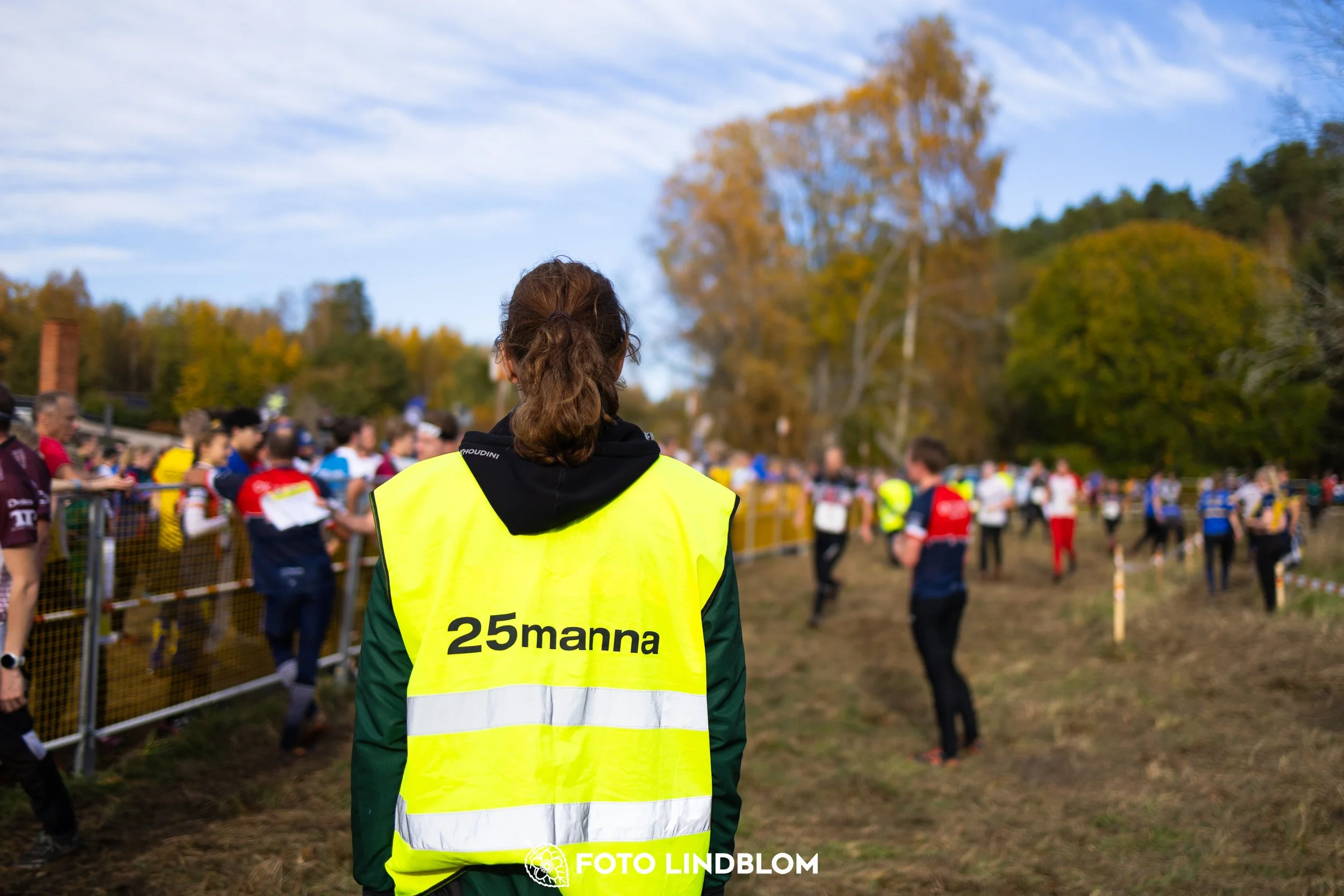 A picture from the 25-Manna orienteering event taken by Foto Lindblom