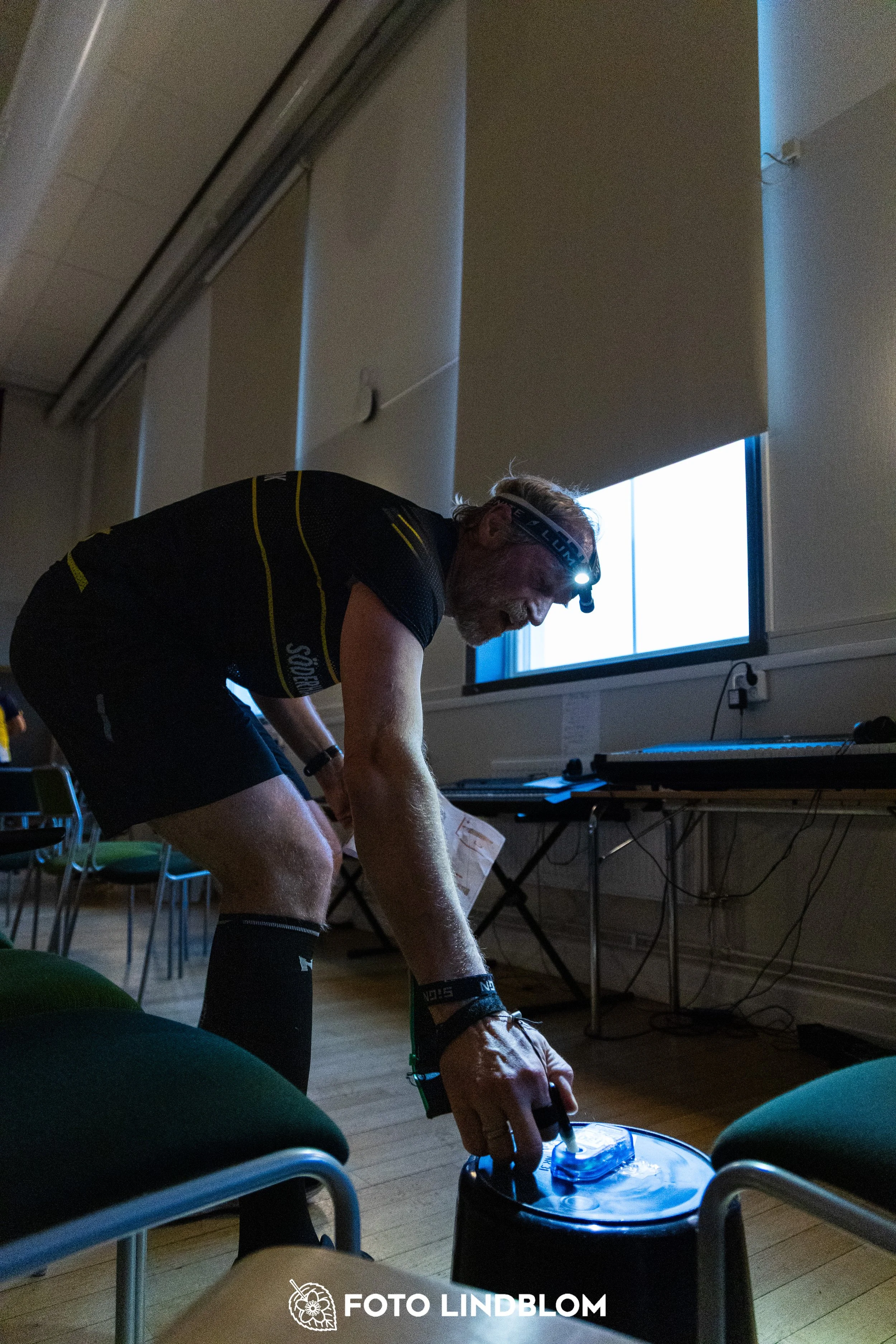 A picture from the indoor orienteering event Viken Indoor taken by Foto Lindblom