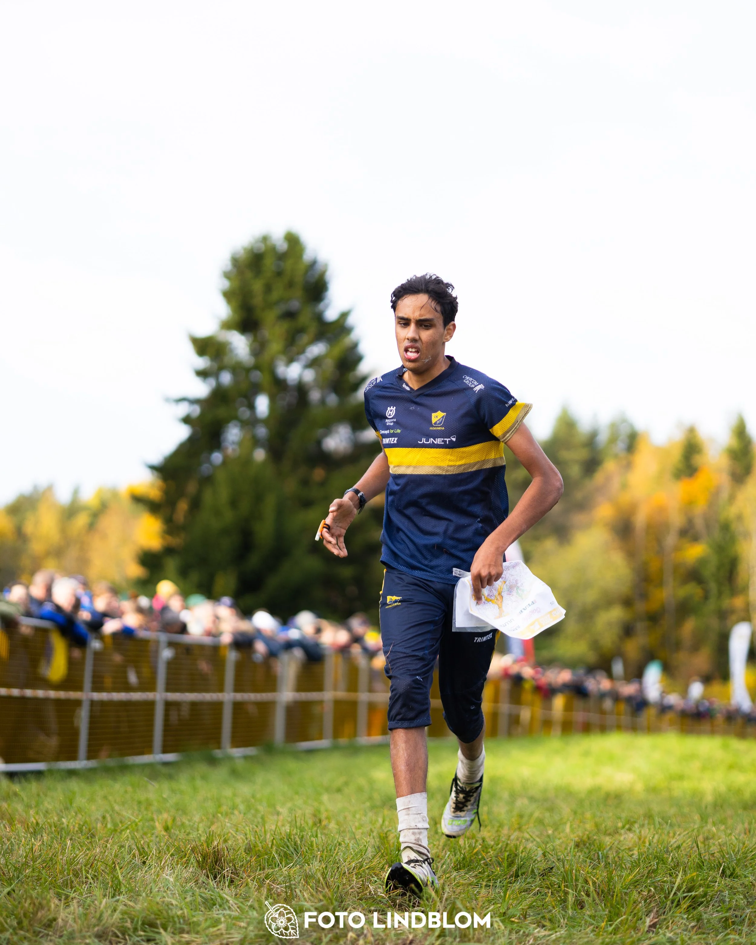 A picture from the 25-Manna orienteering event taken by Foto Lindblom