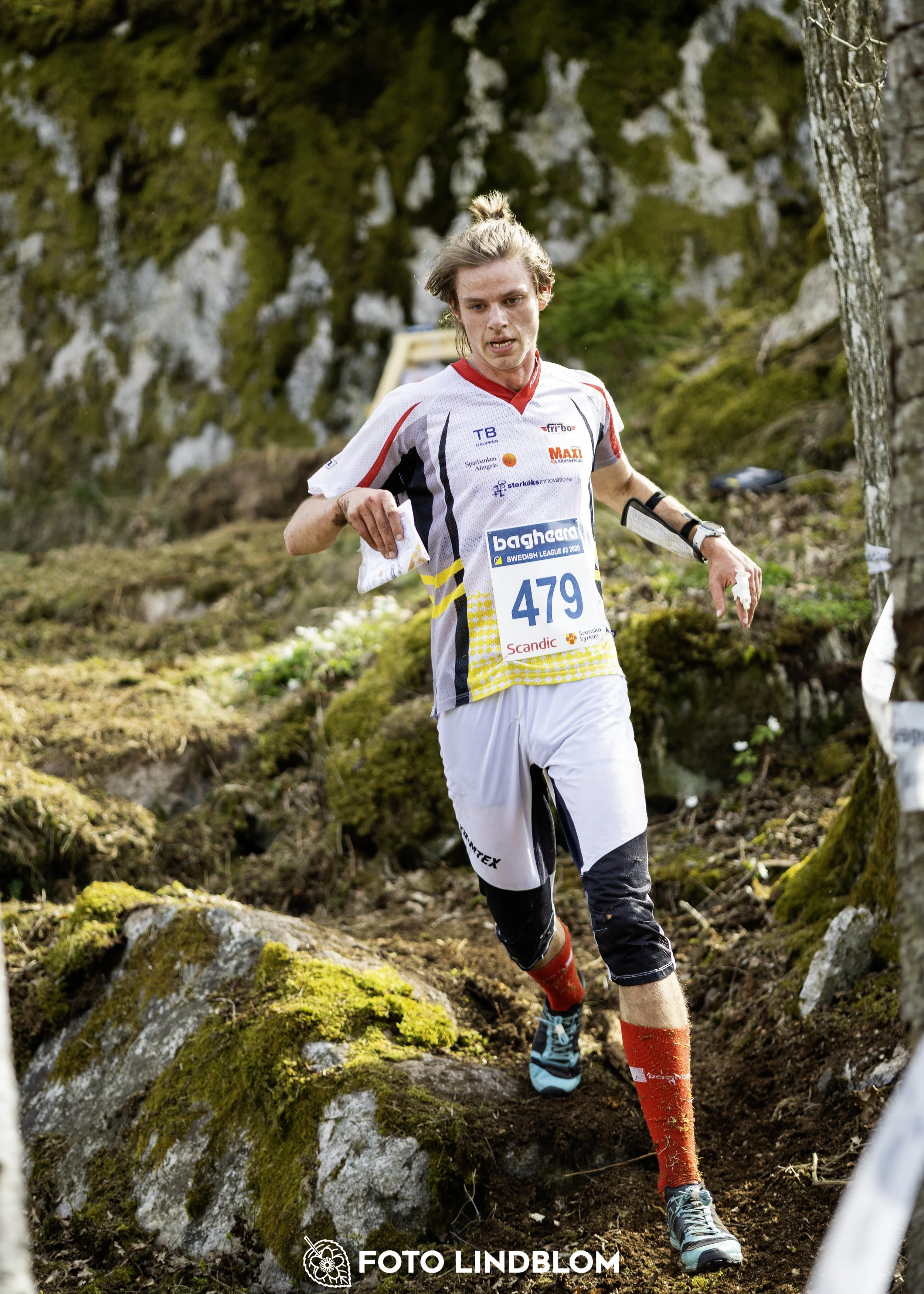A picture from the third stage of the Swedish League orienteering competition
