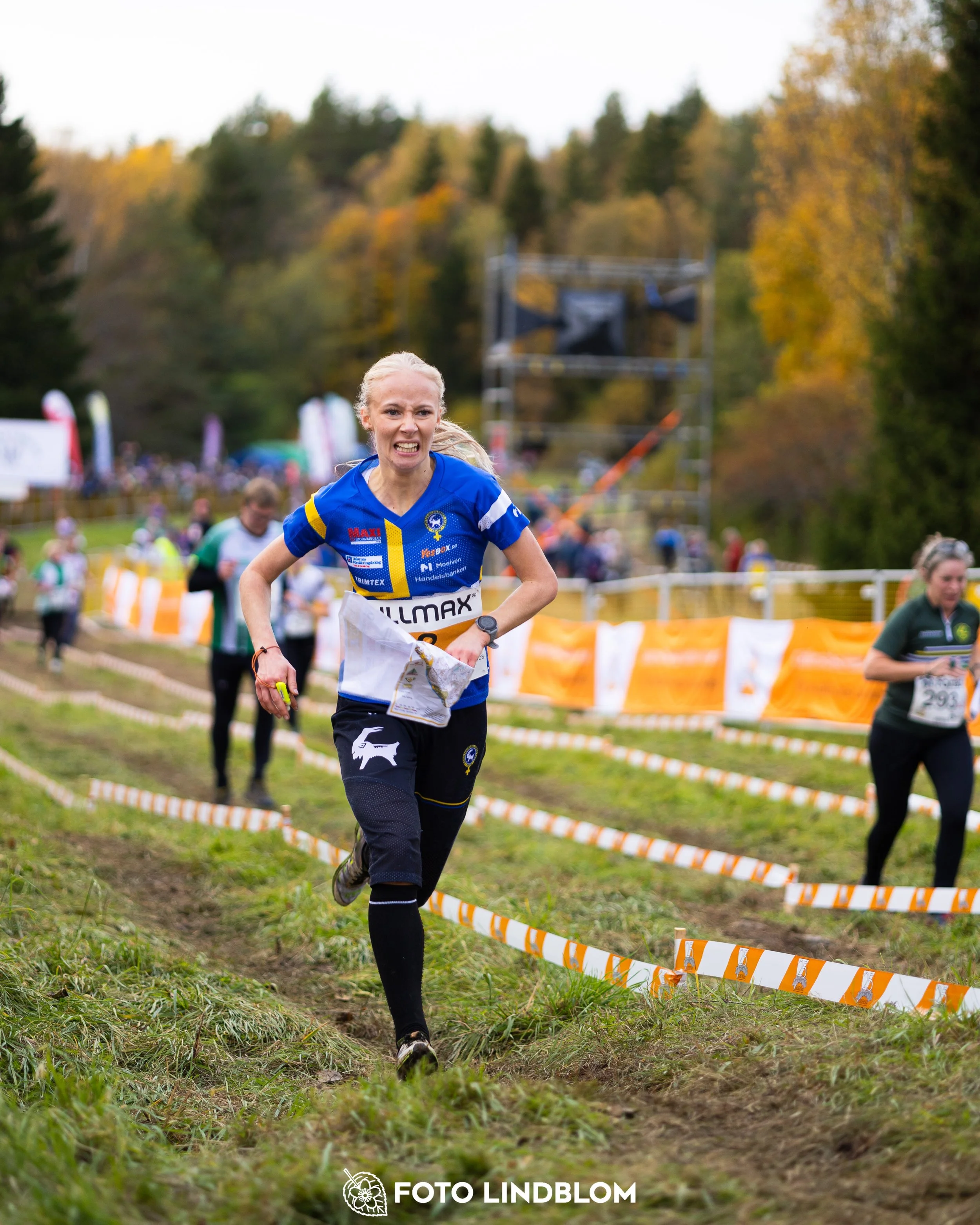 A picture from the 25-Manna orienteering event taken by Foto Lindblom