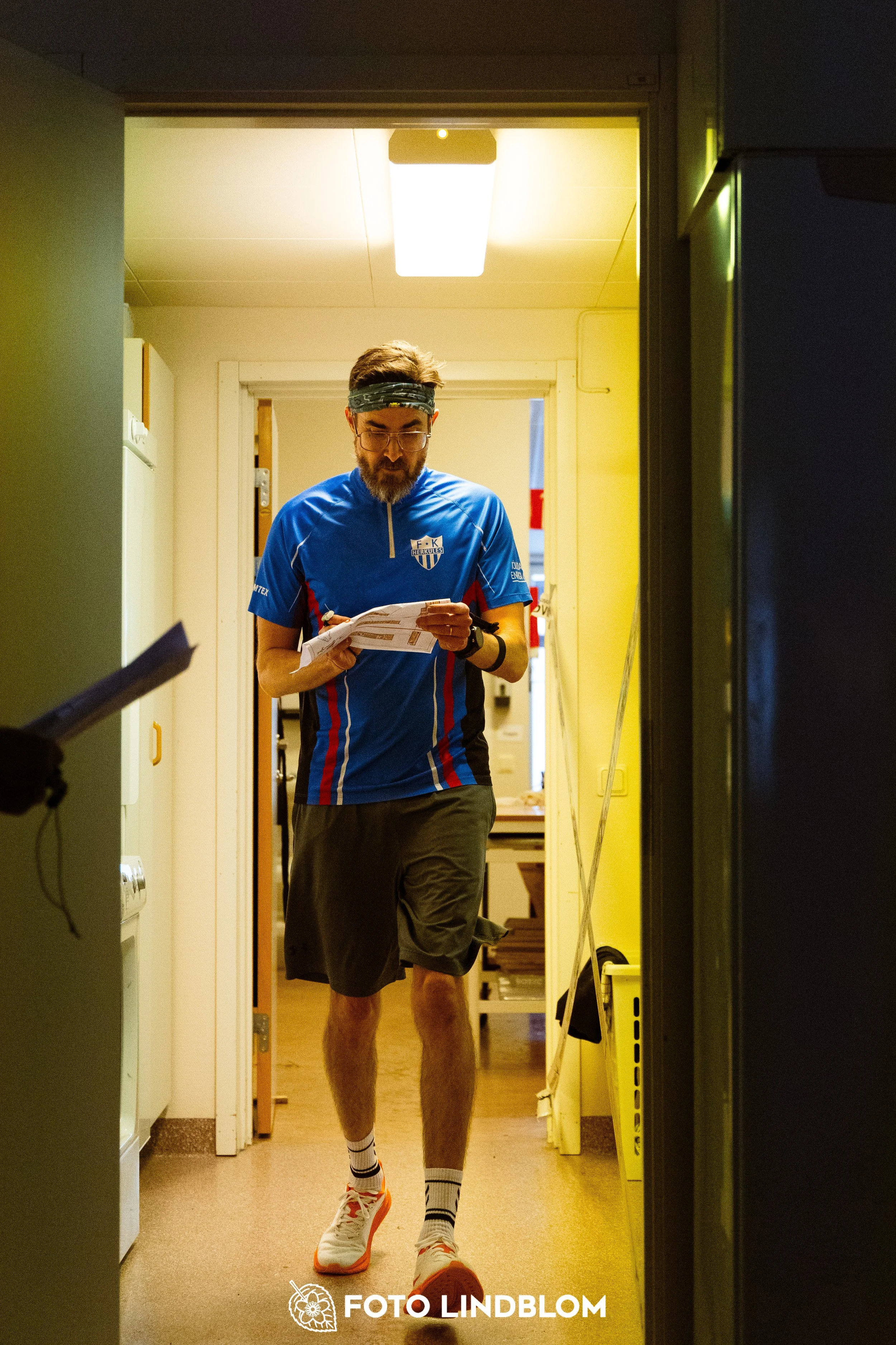 A picture from the indoor orienteering event Viken Indoor taken by Foto Lindblom