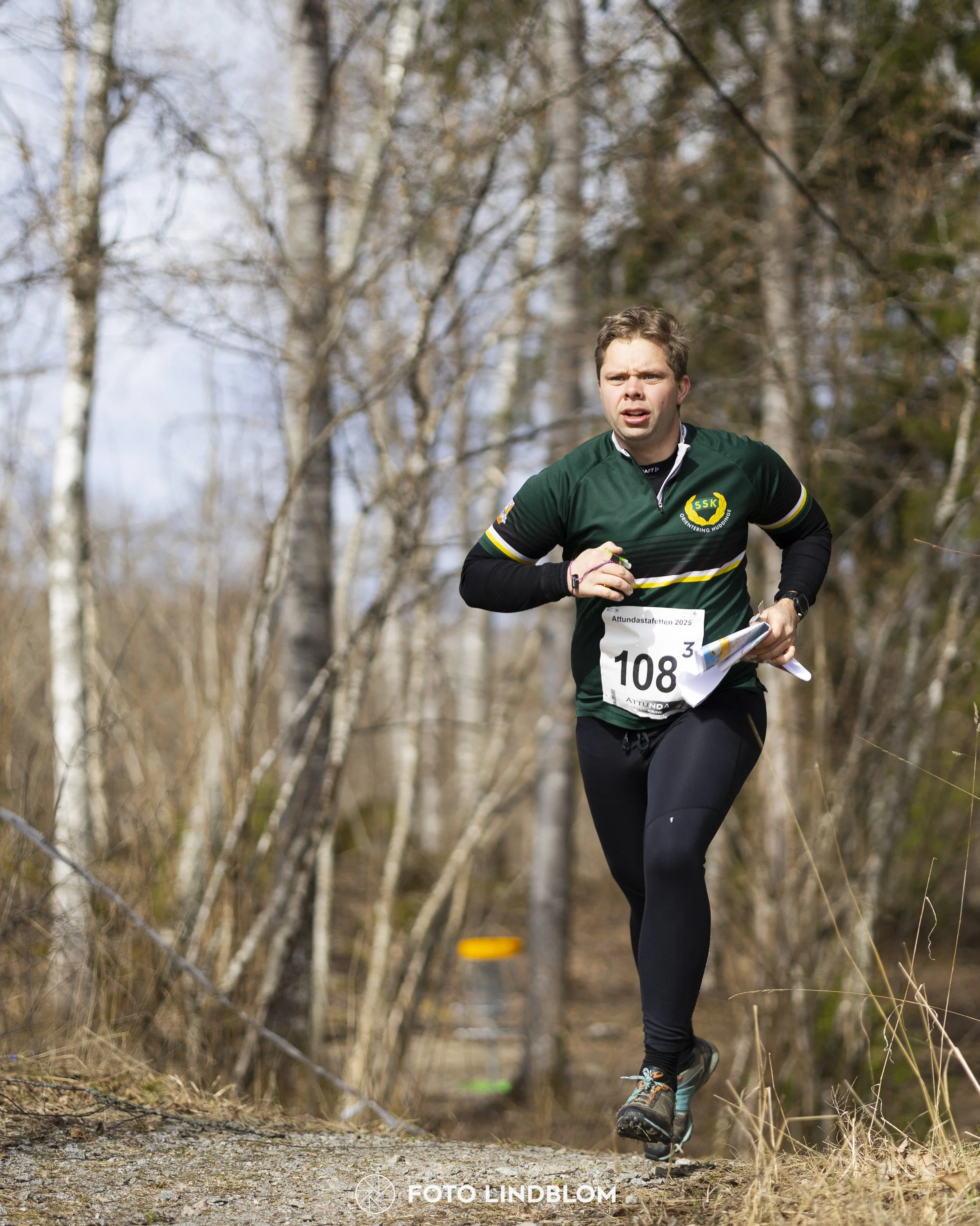 A picture from the orienteering relay competition "Attundastafetten"