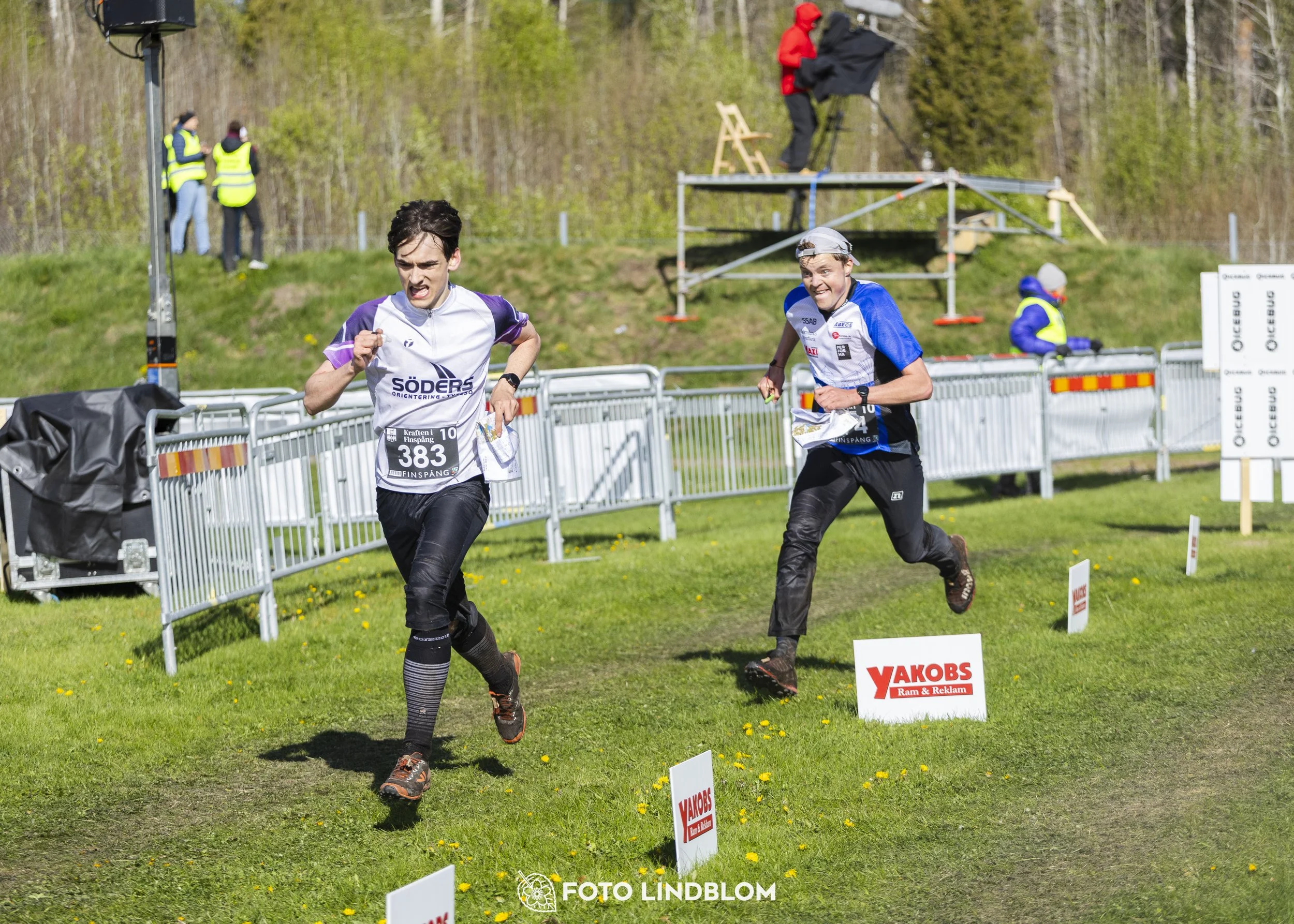 A picture from the 10-Mila orienteering competition
