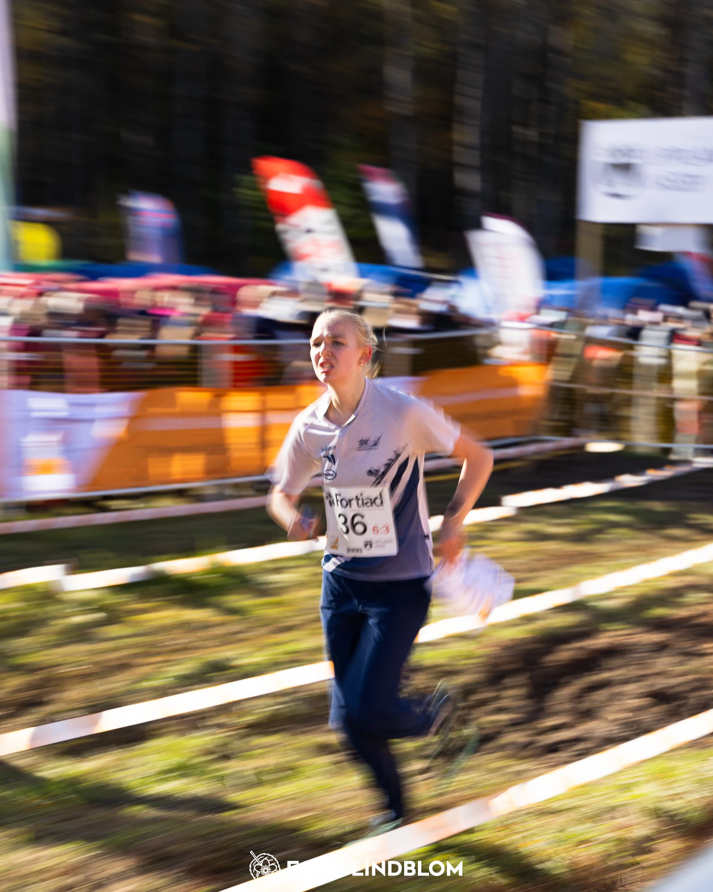 A picture from the 25-Manna orienteering event taken by Foto Lindblom