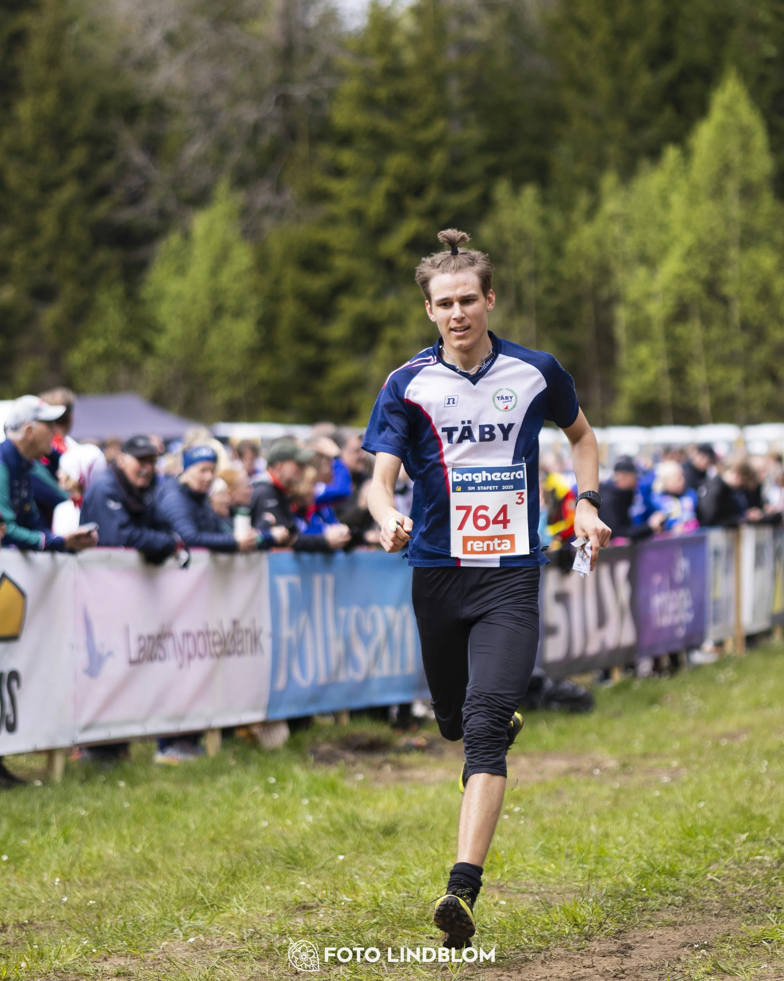 A picture from the Swedish national championship in relay orienteering