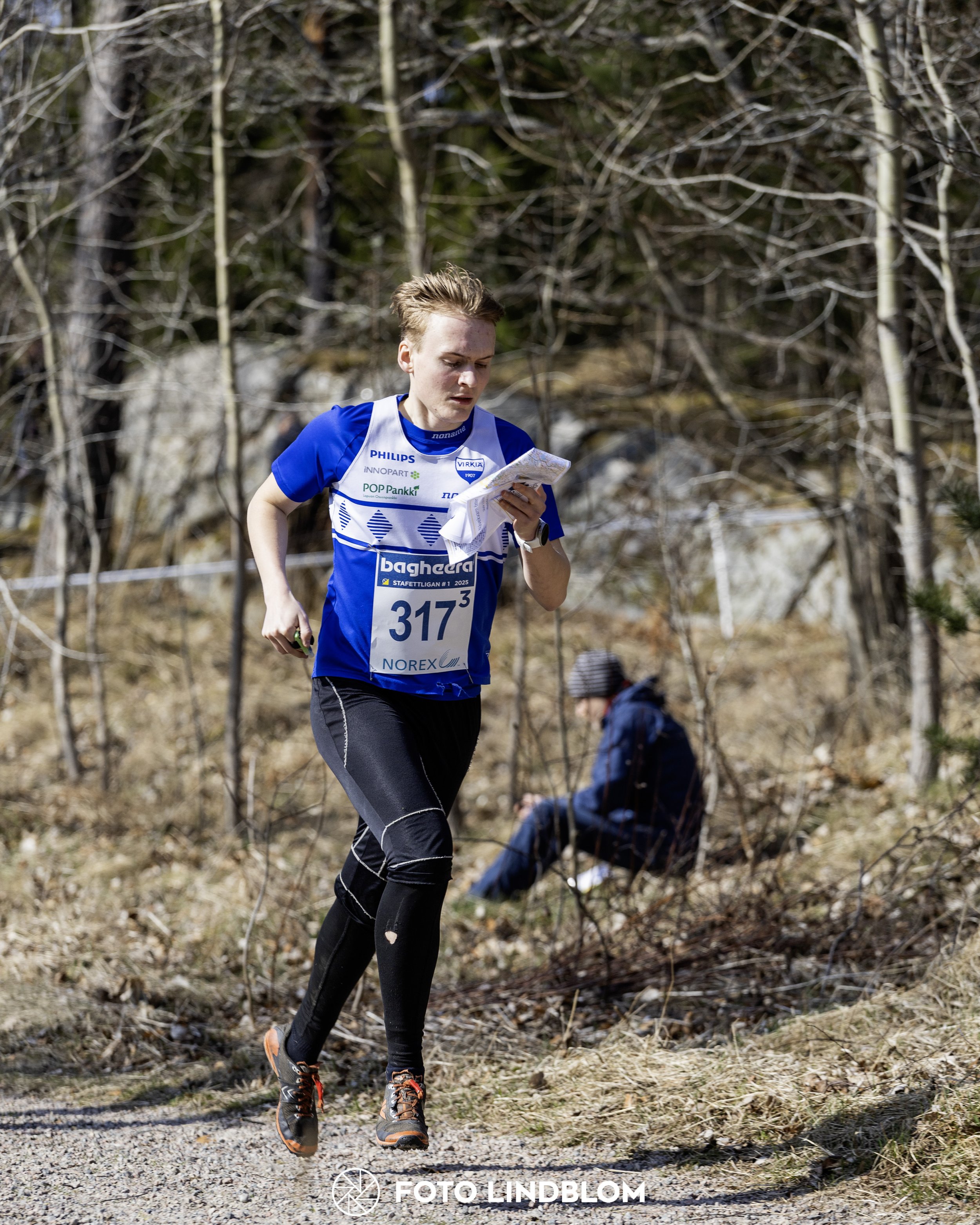 A picture from the orienteering relay competition "Måsen Staffeten"