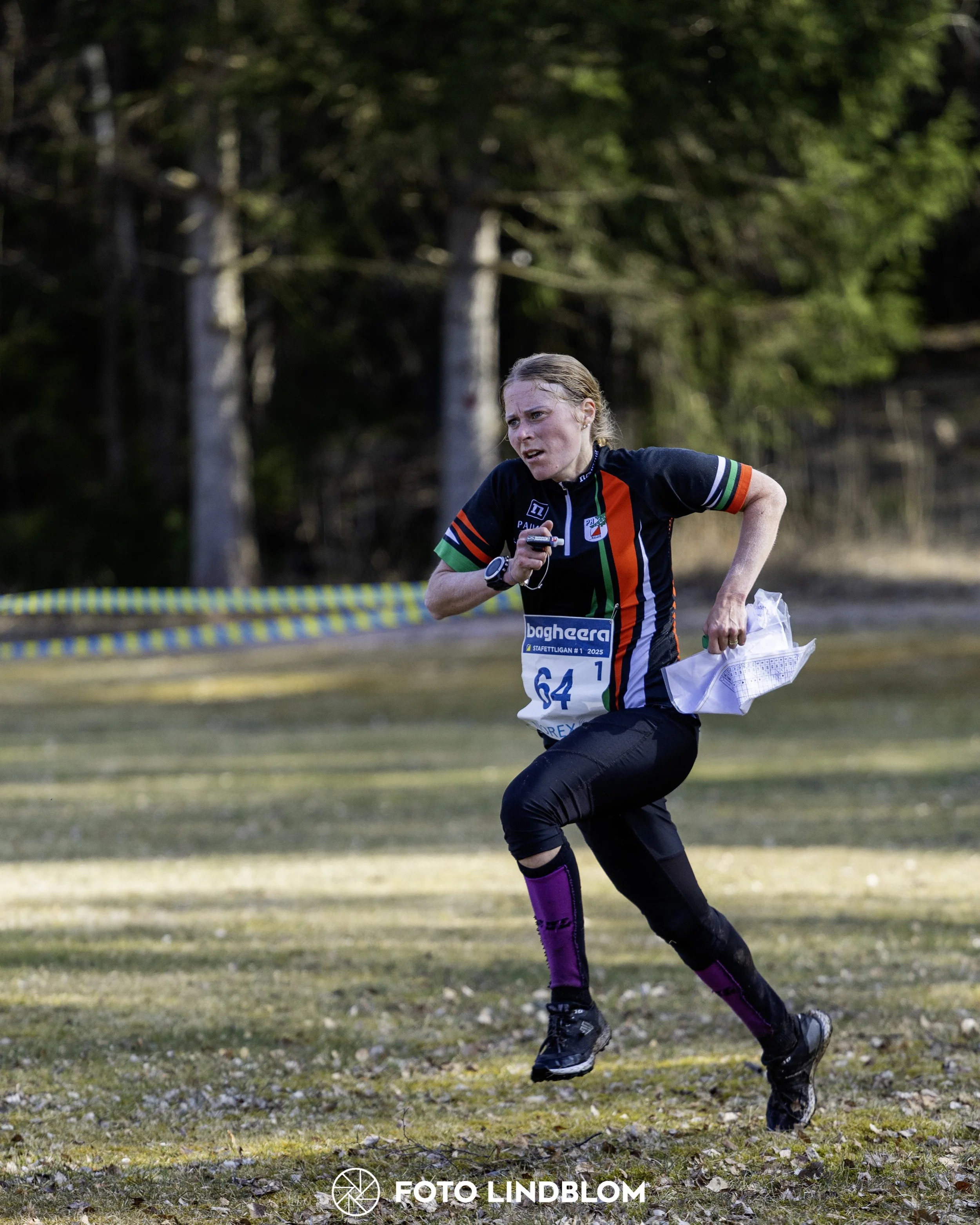 A picture from the orienteering relay competition "Måsen Staffeten"