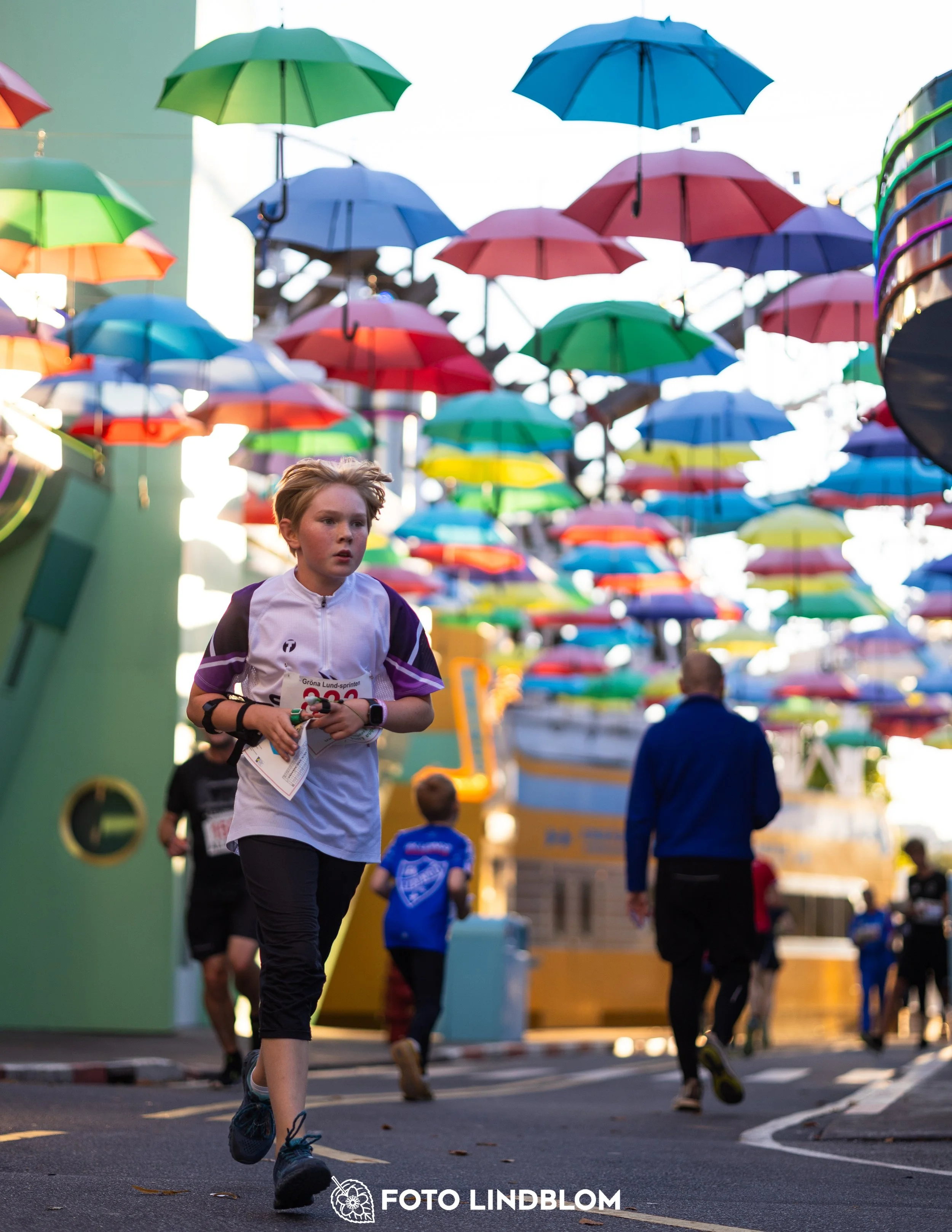 A picture from the orienteering event called Gröna Lund Sprinten taken by Foto Lindblom
