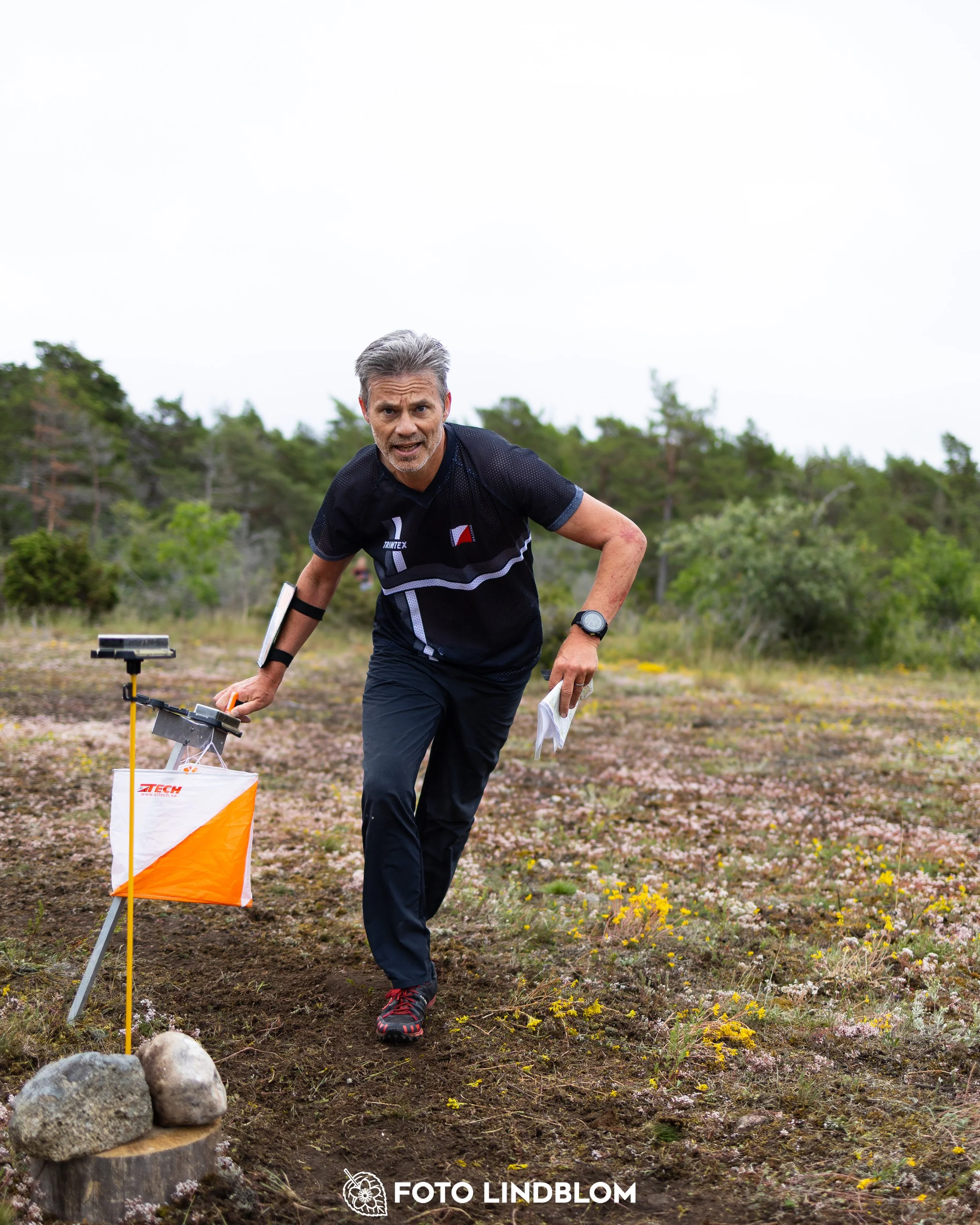 A picture from the Gotlands 3-Dagars orienteering competition