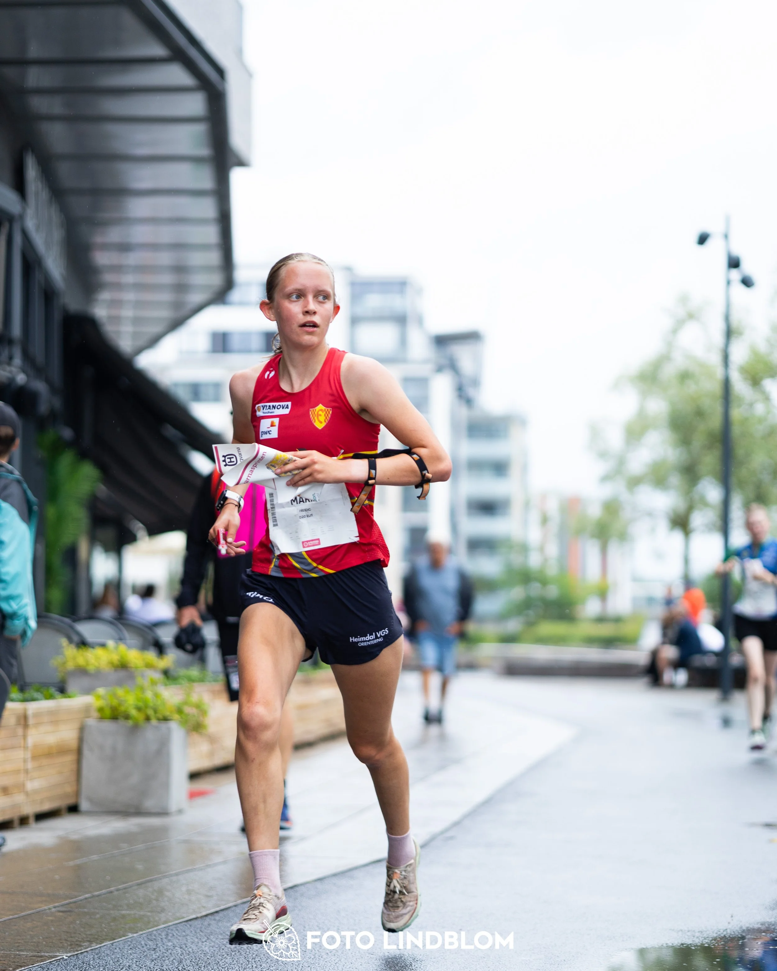 A picture from the elit sprint at Oringen 2025
