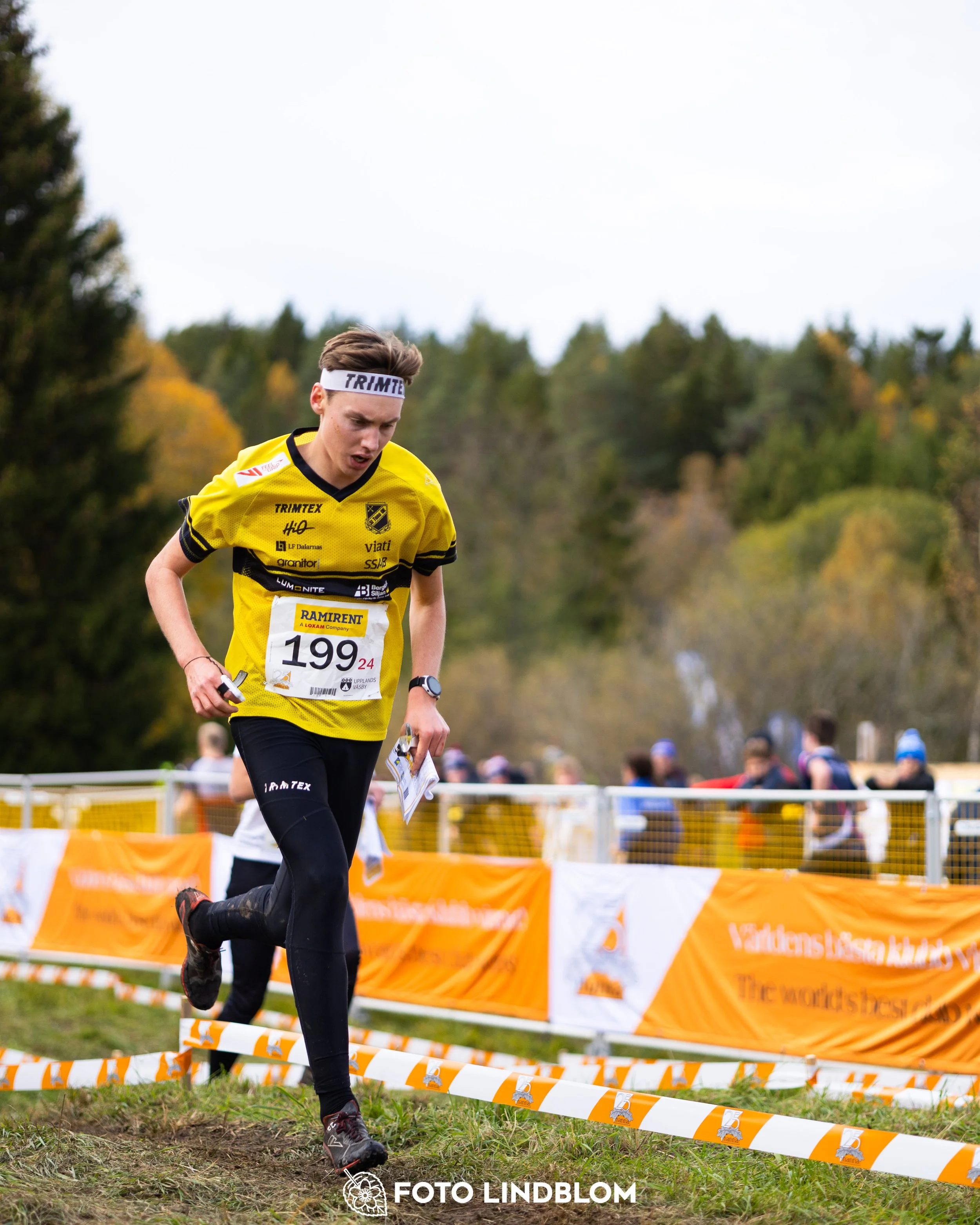 A picture from the 25-Manna orienteering event taken by Foto Lindblom