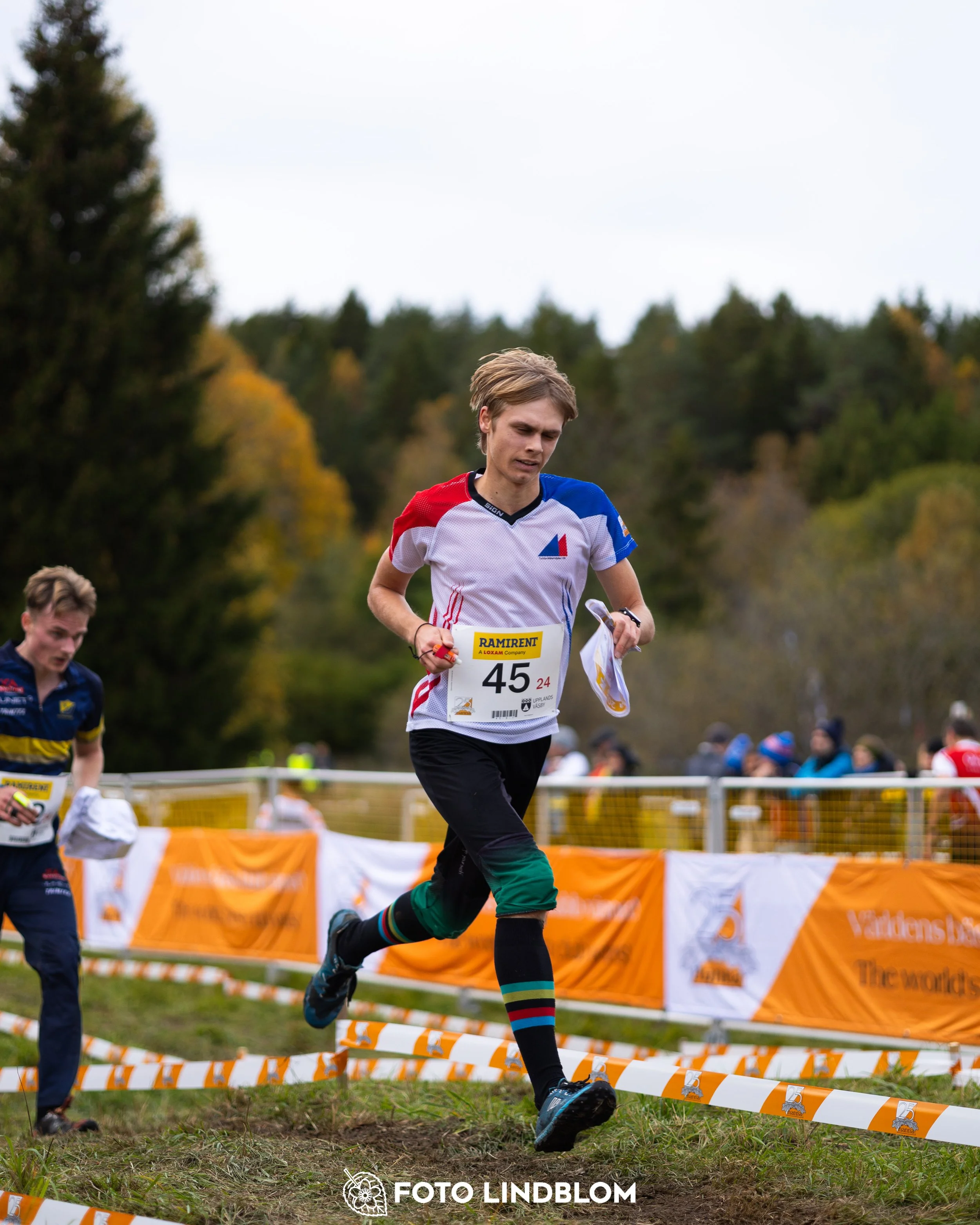 A picture from the 25-Manna orienteering event taken by Foto Lindblom