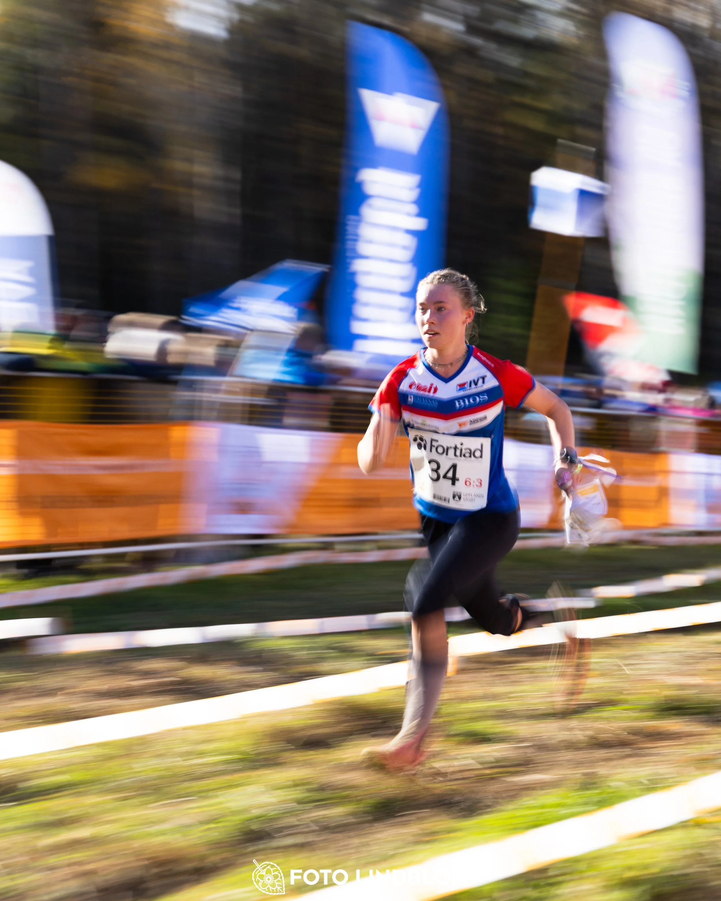 A picture from the 25-Manna orienteering event taken by Foto Lindblom