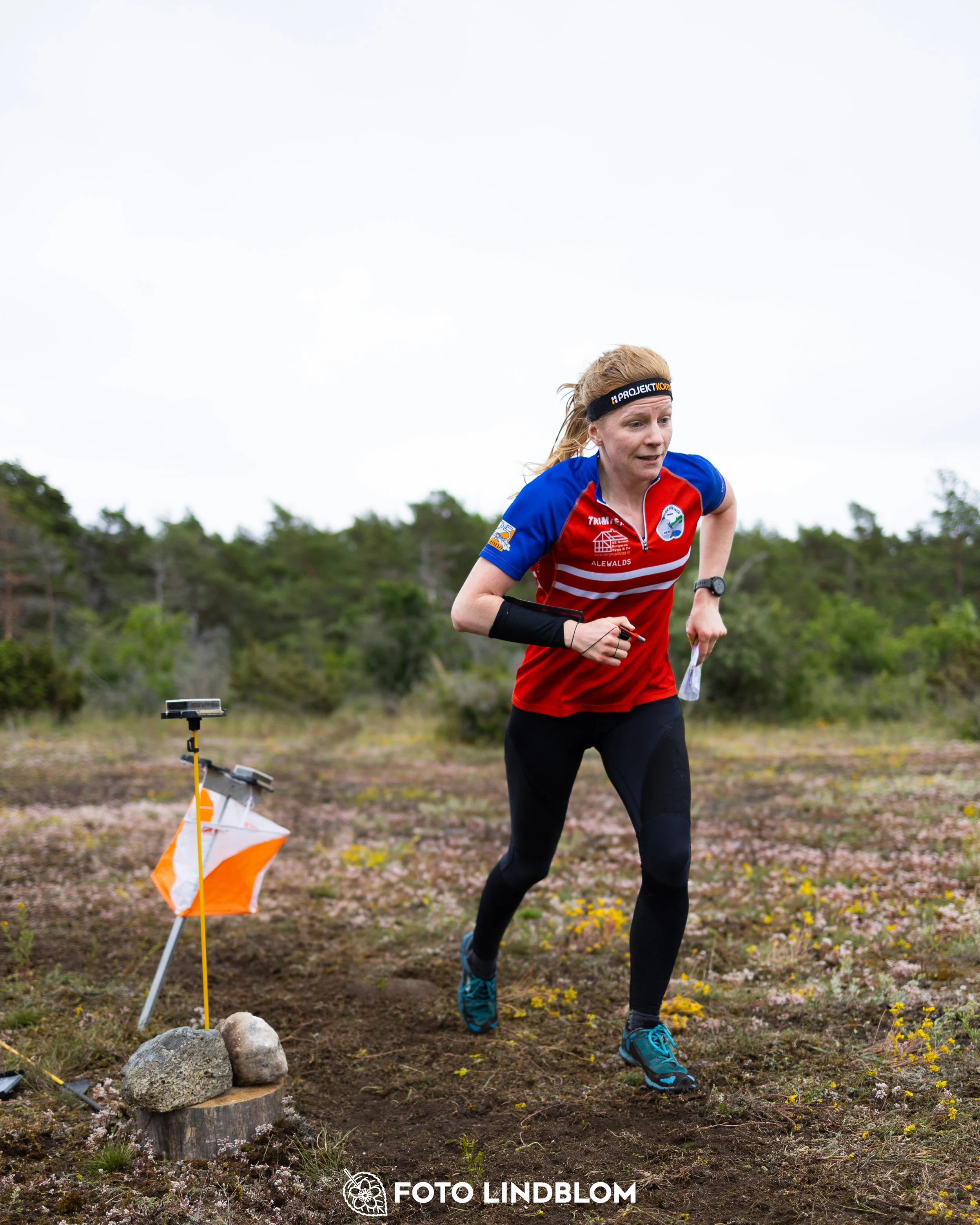 A picture from the Gotlands 3-Dagars orienteering competition