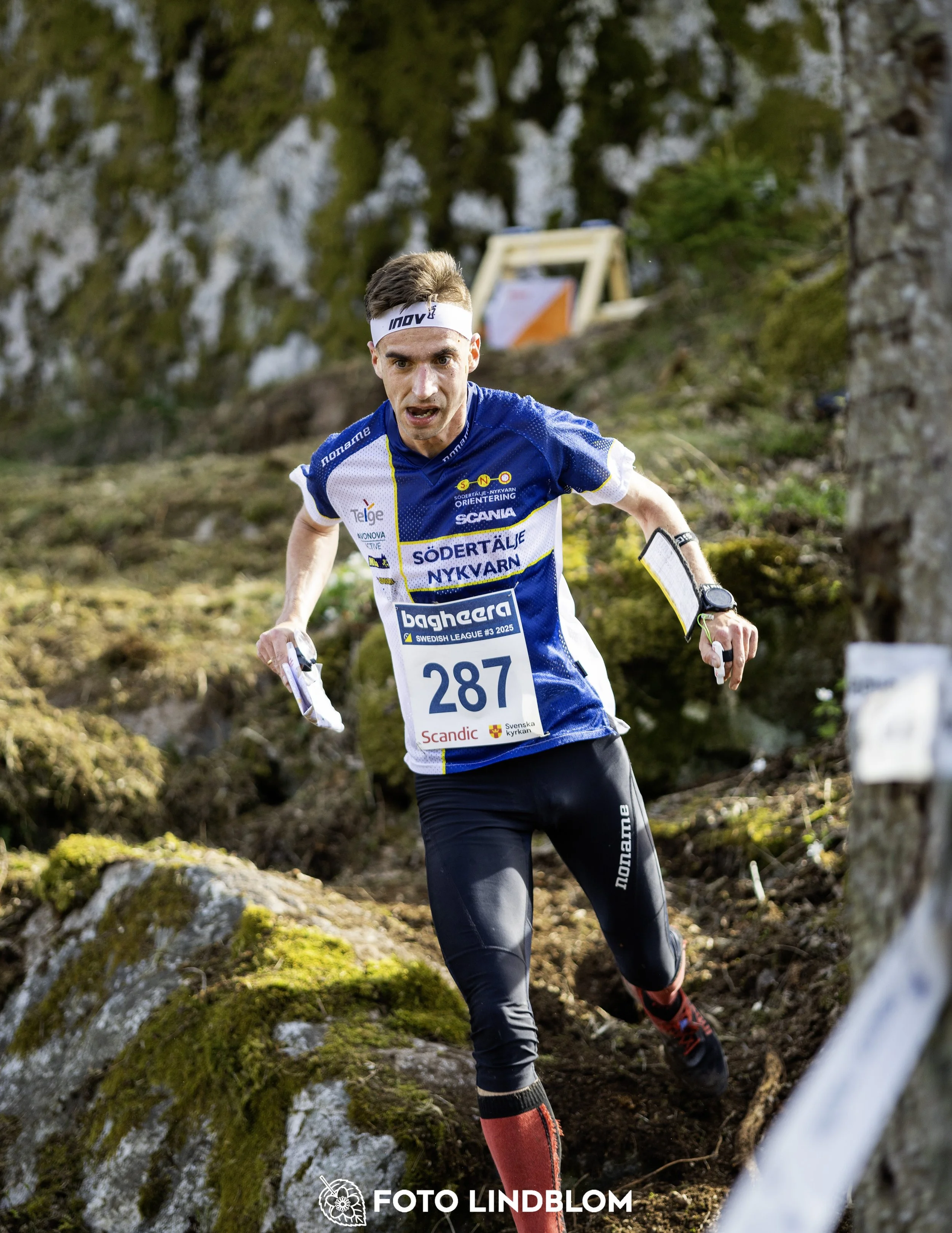 A picture from the third stage of the Swedish League orienteering competition
