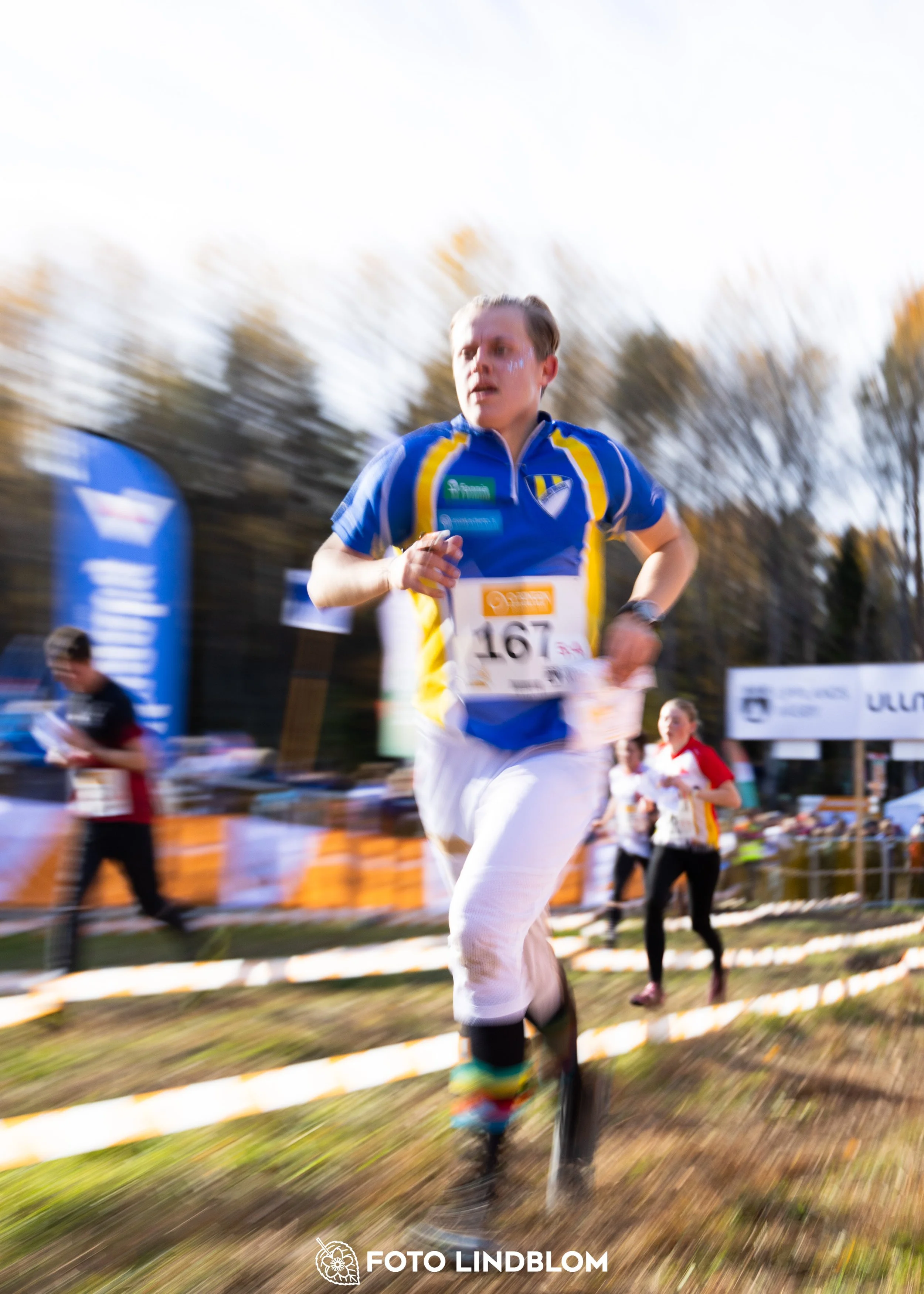 A picture from the 25-Manna orienteering event taken by Foto Lindblom