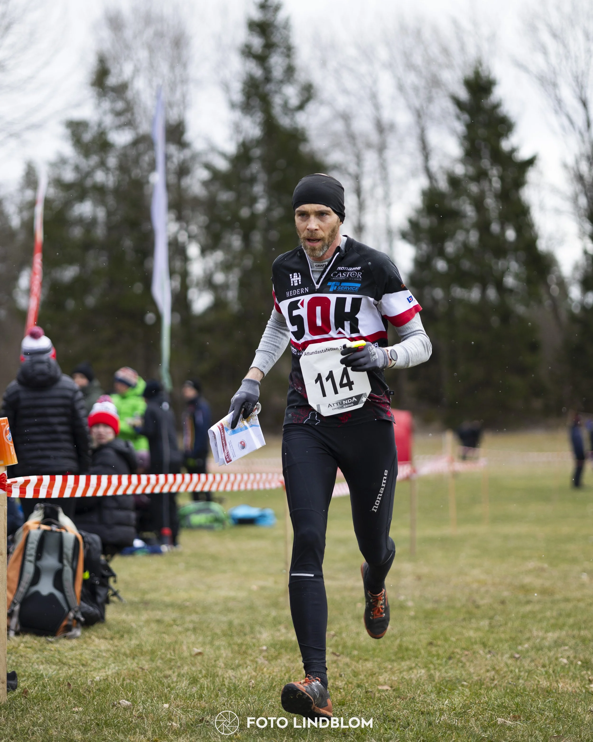 A picture from the orienteering relay competition "Attundastafetten"