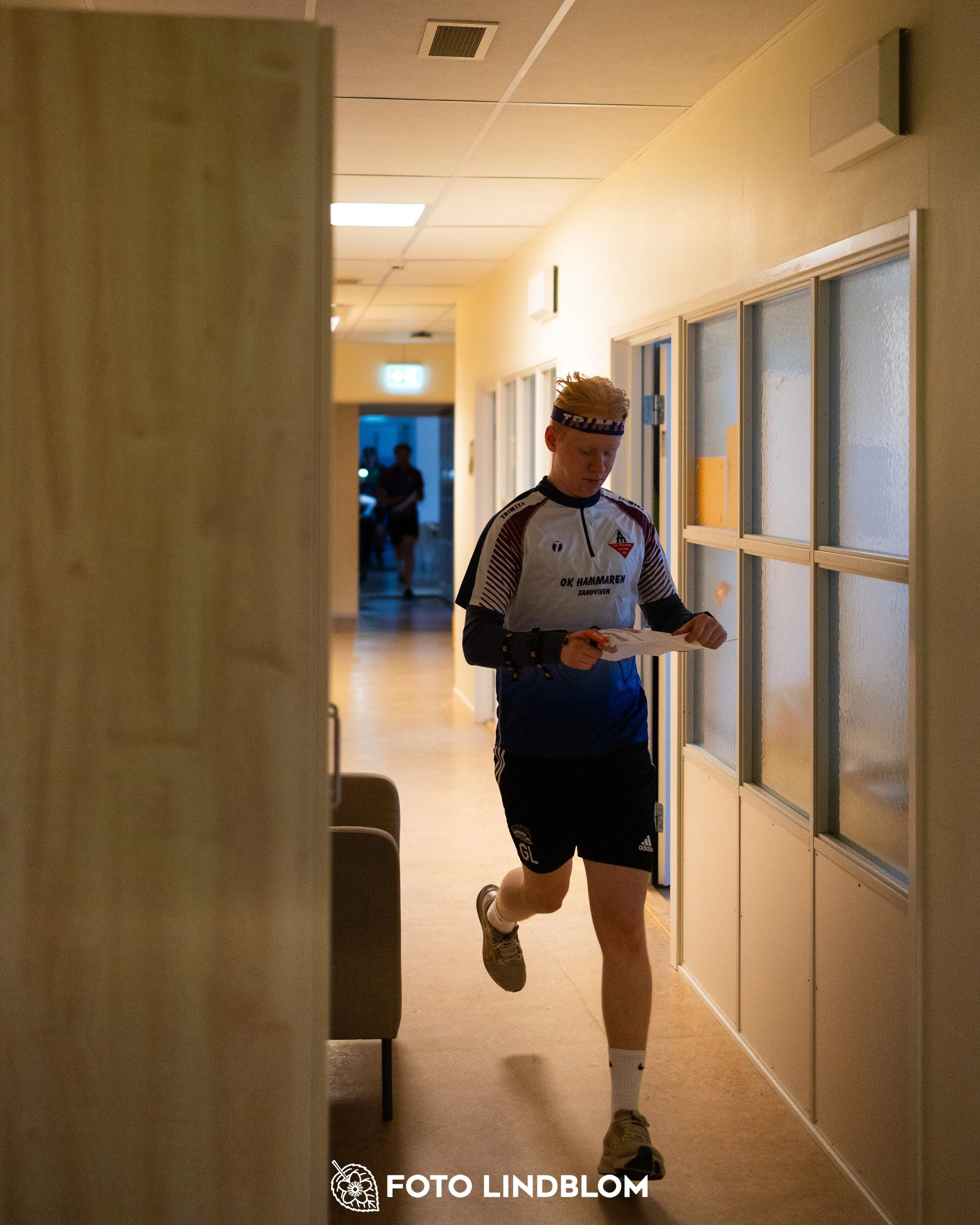 A picture from the indoor orienteering event Viken Indoor taken by Foto Lindblom