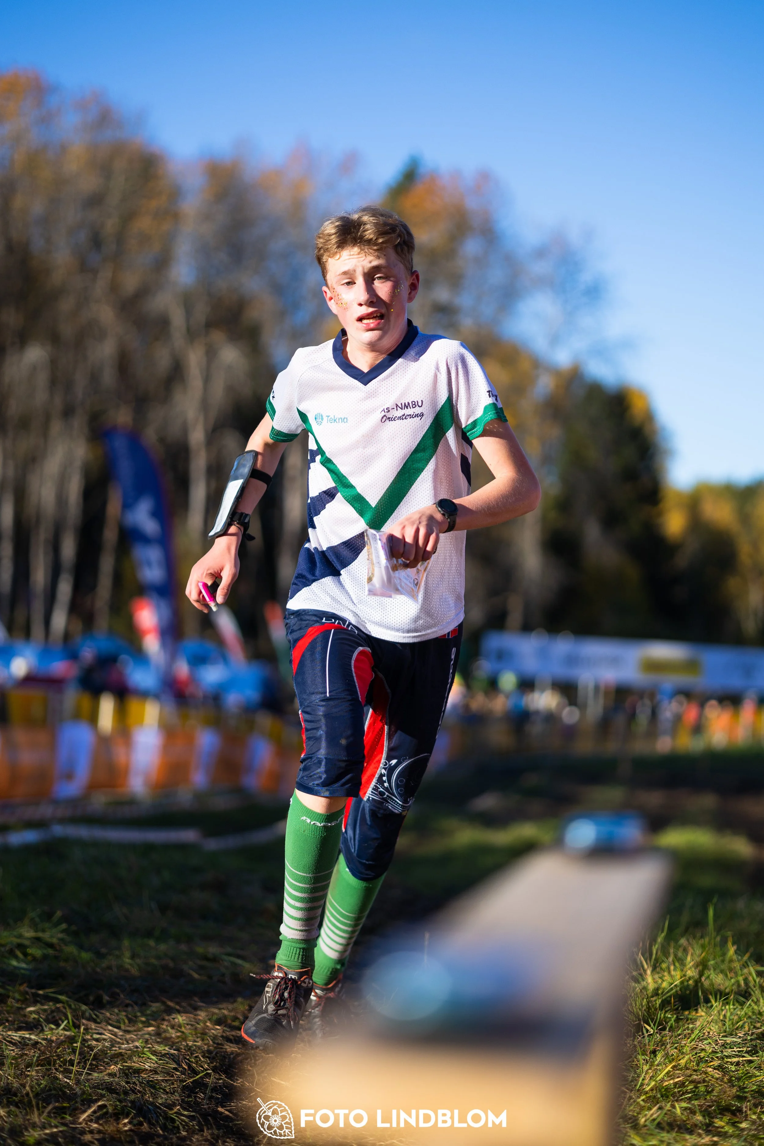 A picture from the 25-Manna orienteering event taken by Foto Lindblom