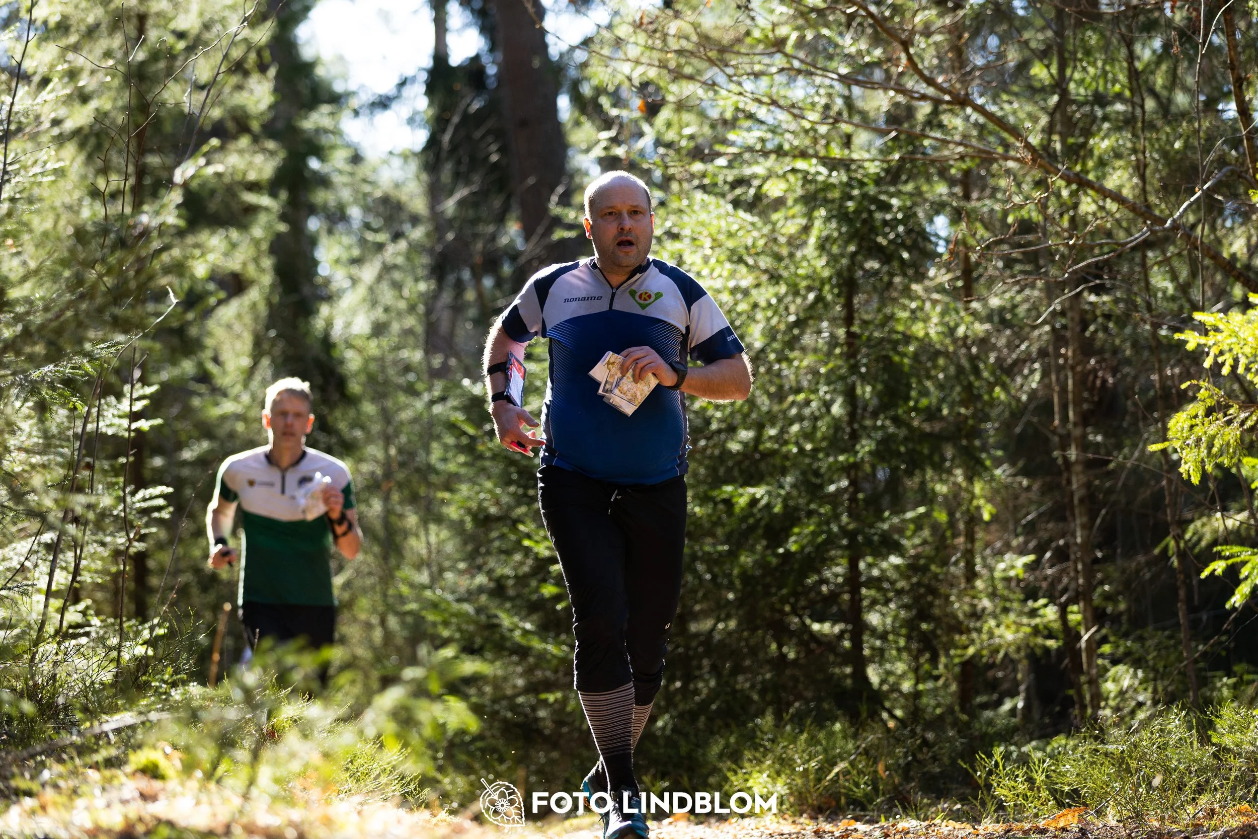 A moment from the 2026 Nyköpingsorienteringen orienteering race in Sweden, captured by Foto Lindblom.