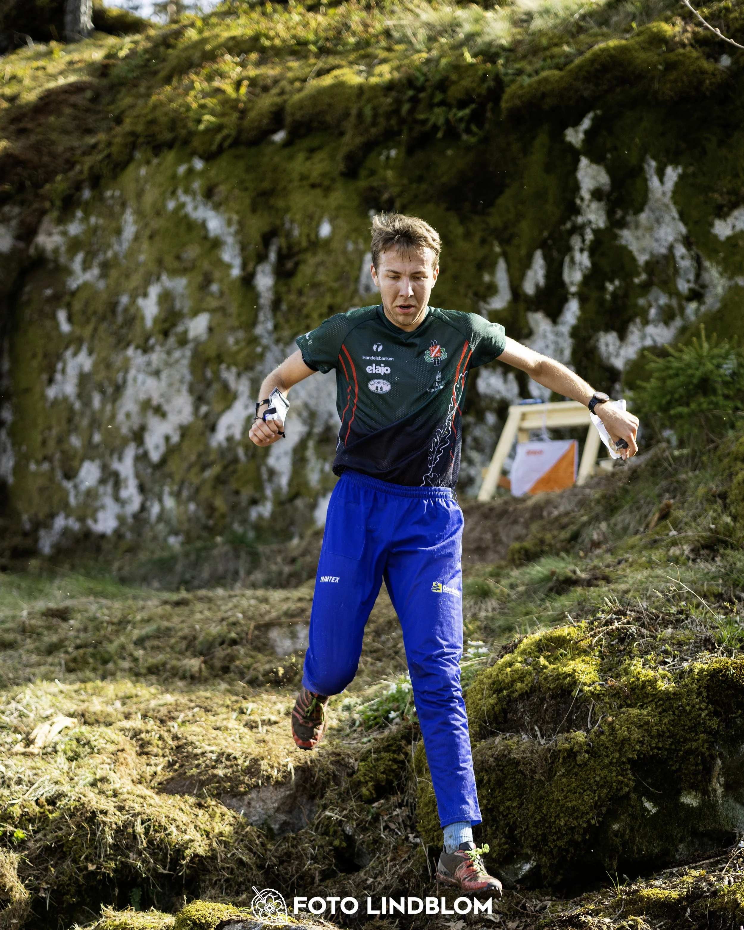 A picture from the third stage of the Swedish League orienteering competition